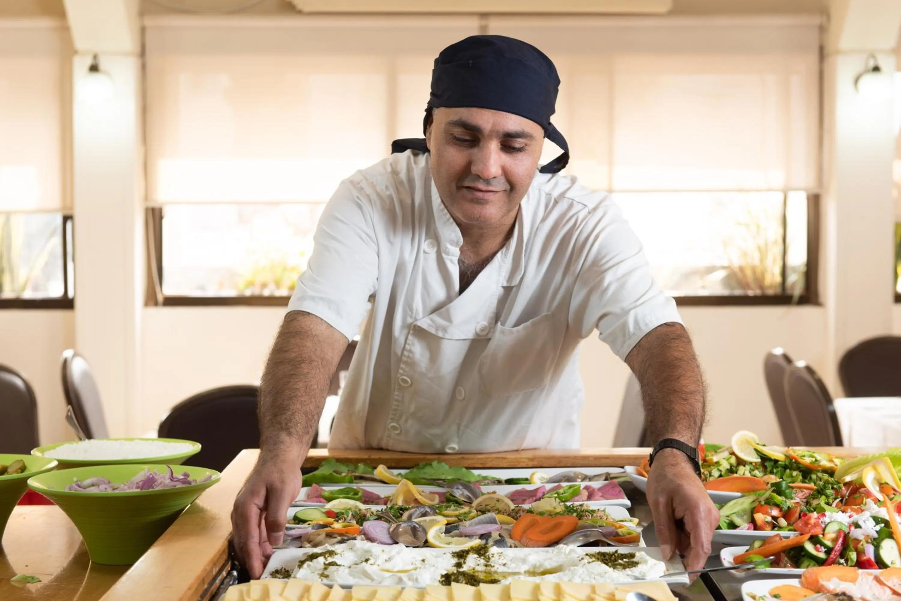 Staff in Astoria Galilee Hotel