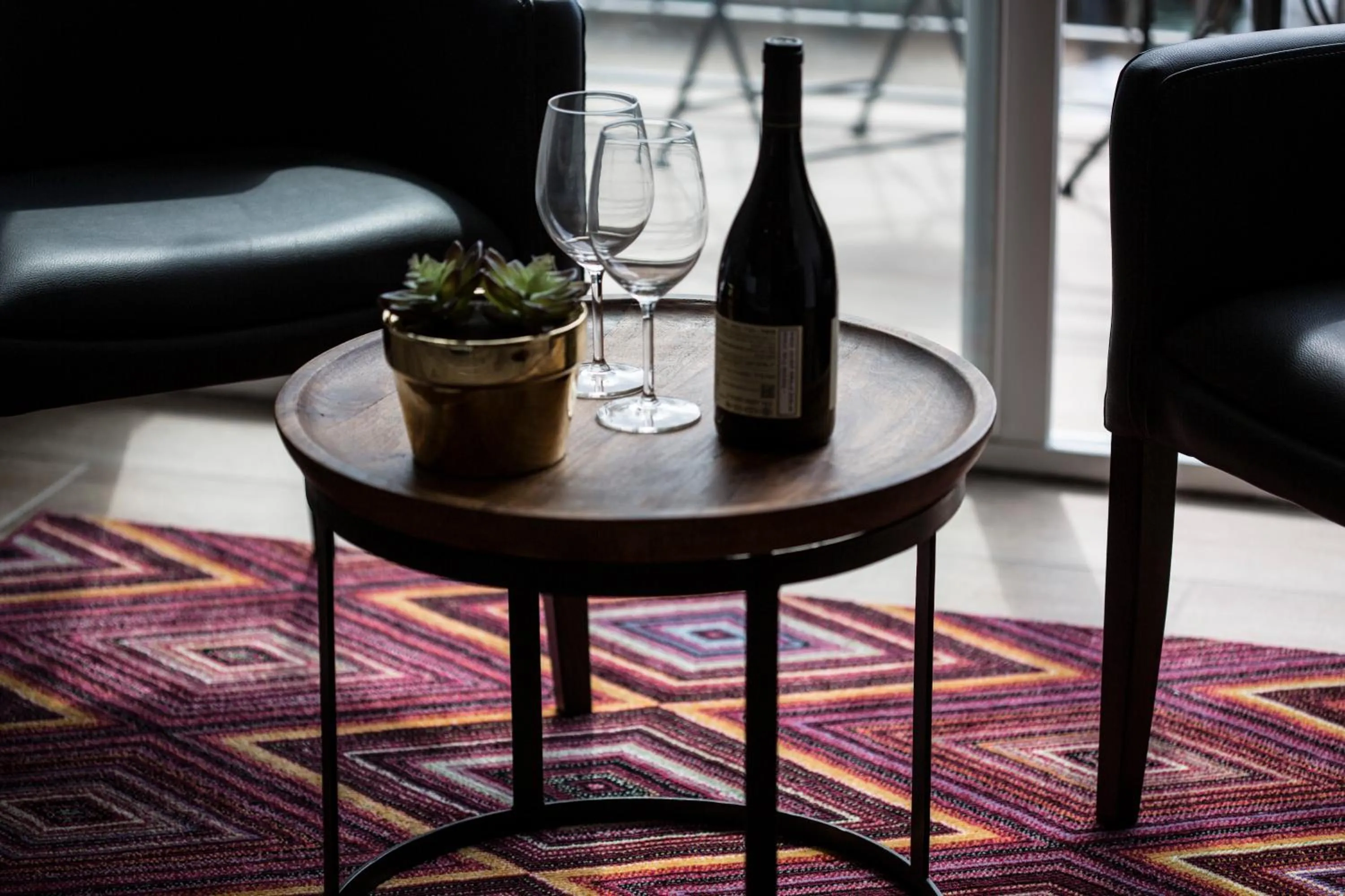 Seating area in Astoria Galilee Hotel