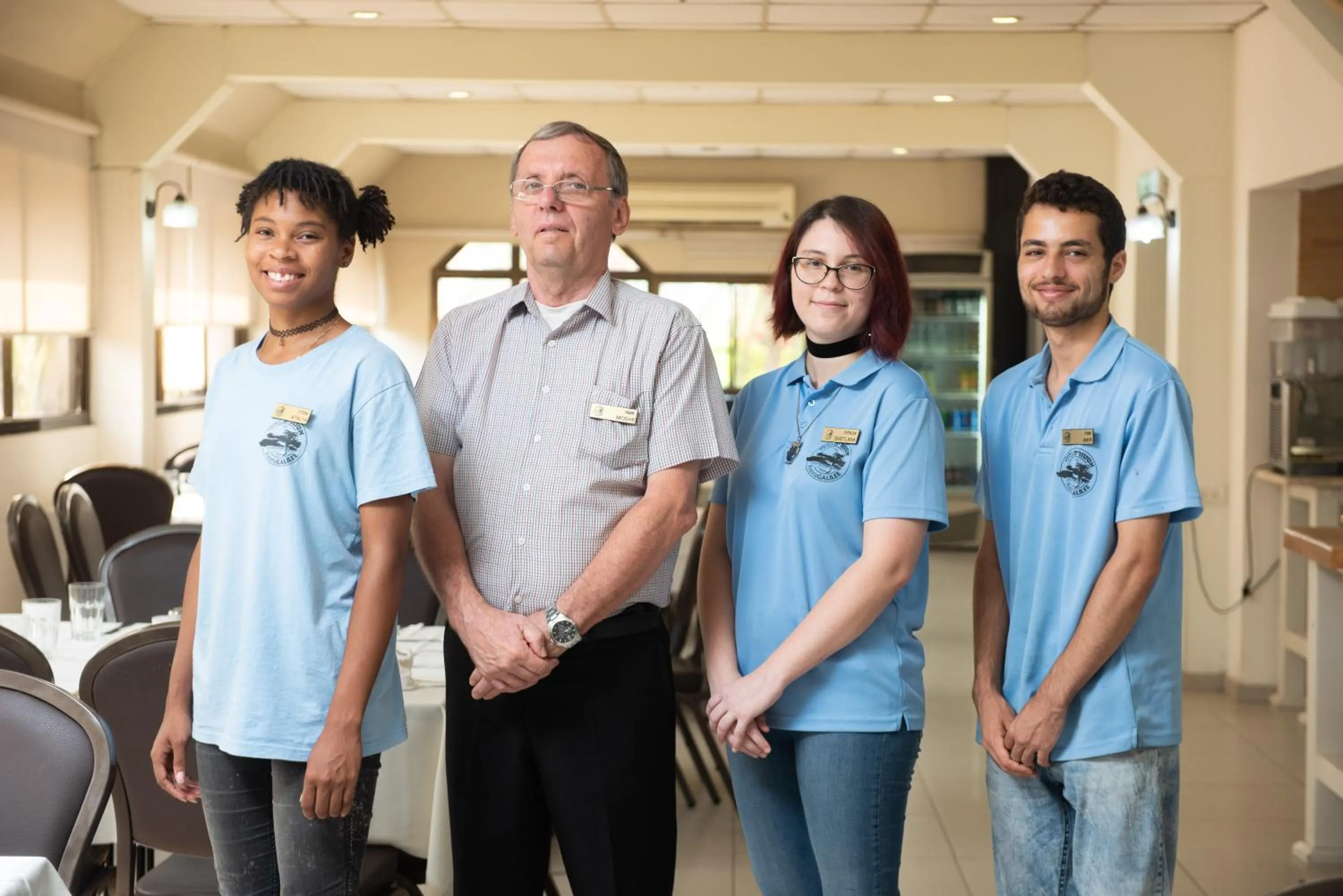Staff in Astoria Galilee Hotel