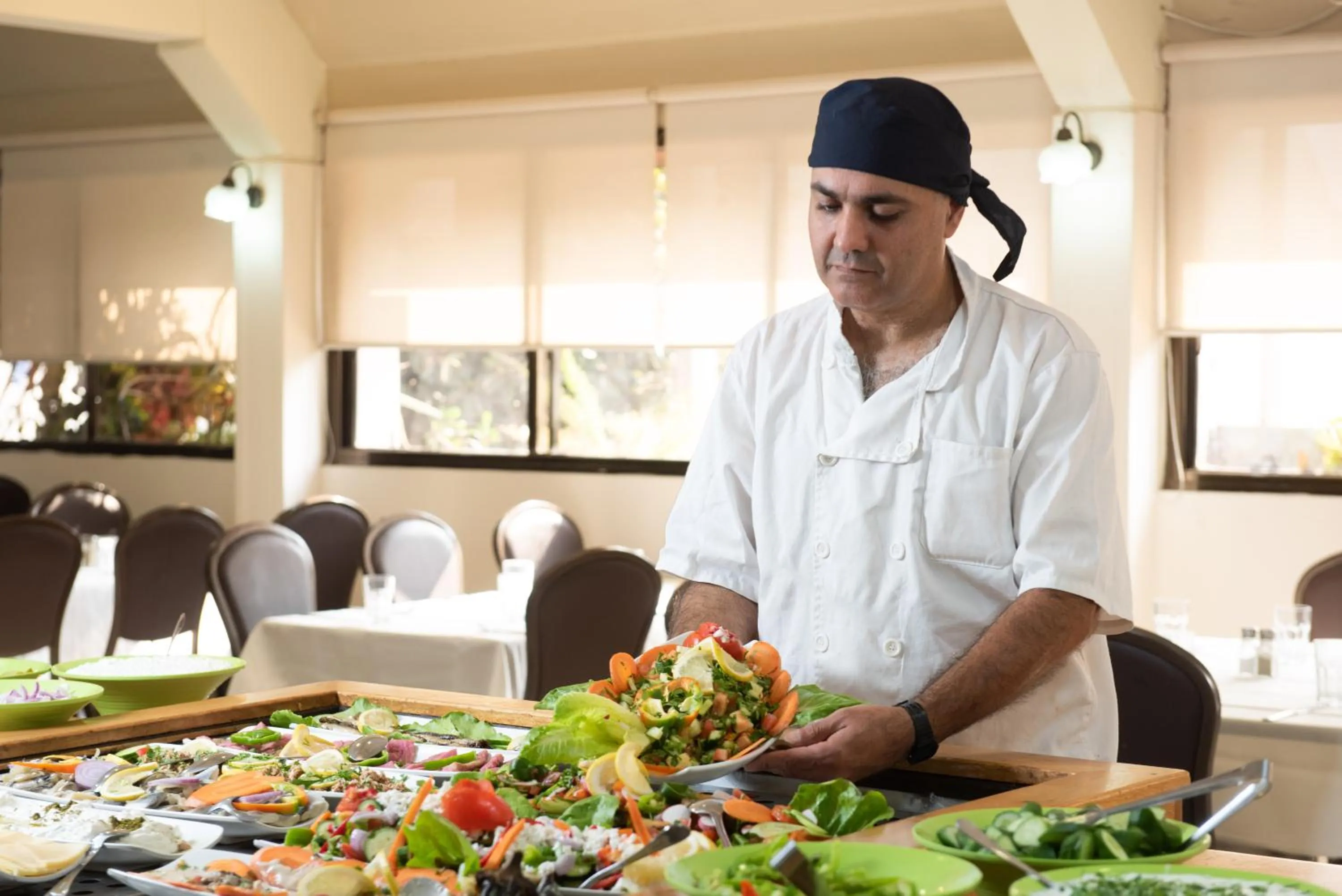 Staff in Astoria Galilee Hotel