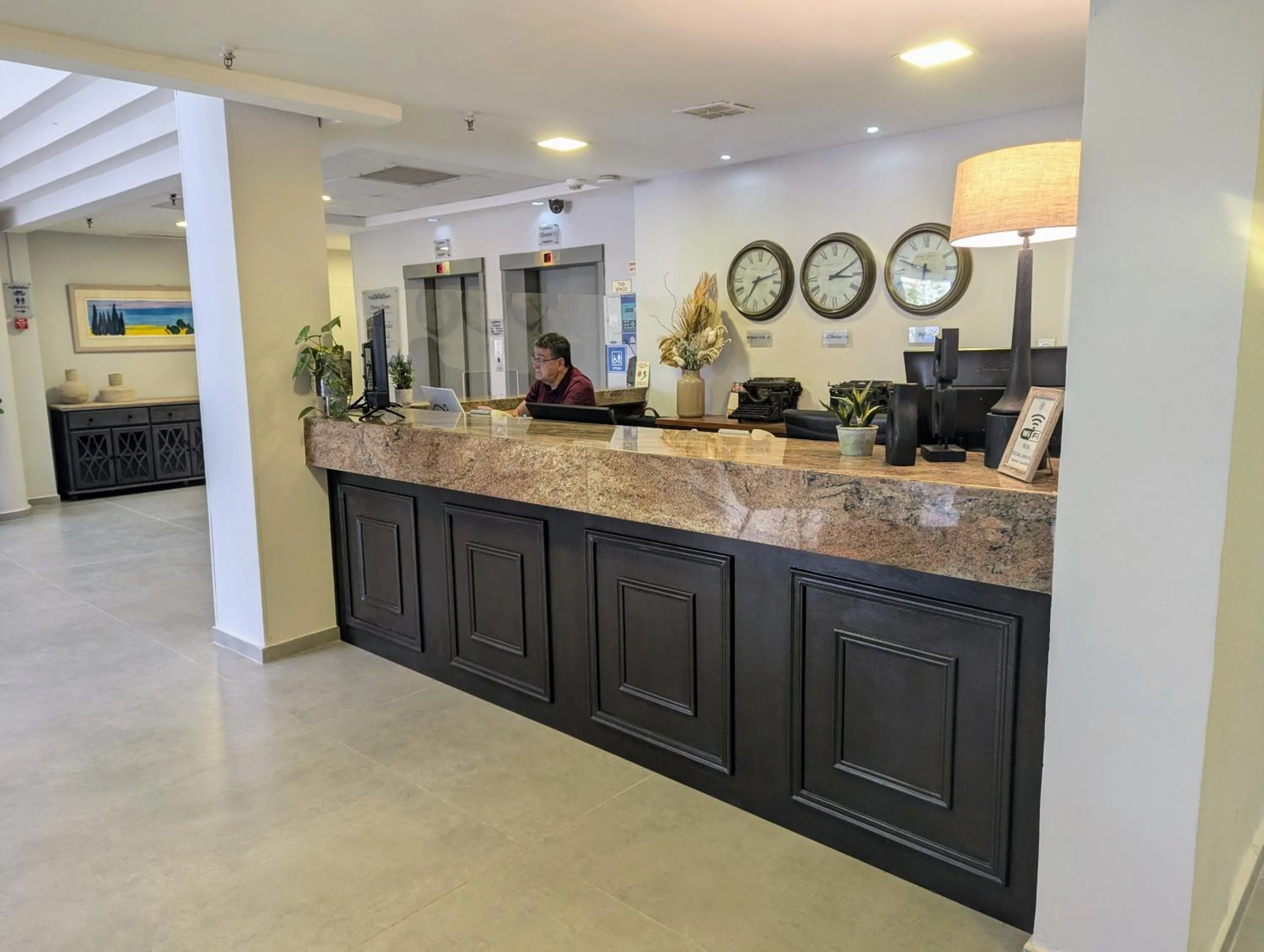 Lobby or reception in Astoria Galilee Hotel