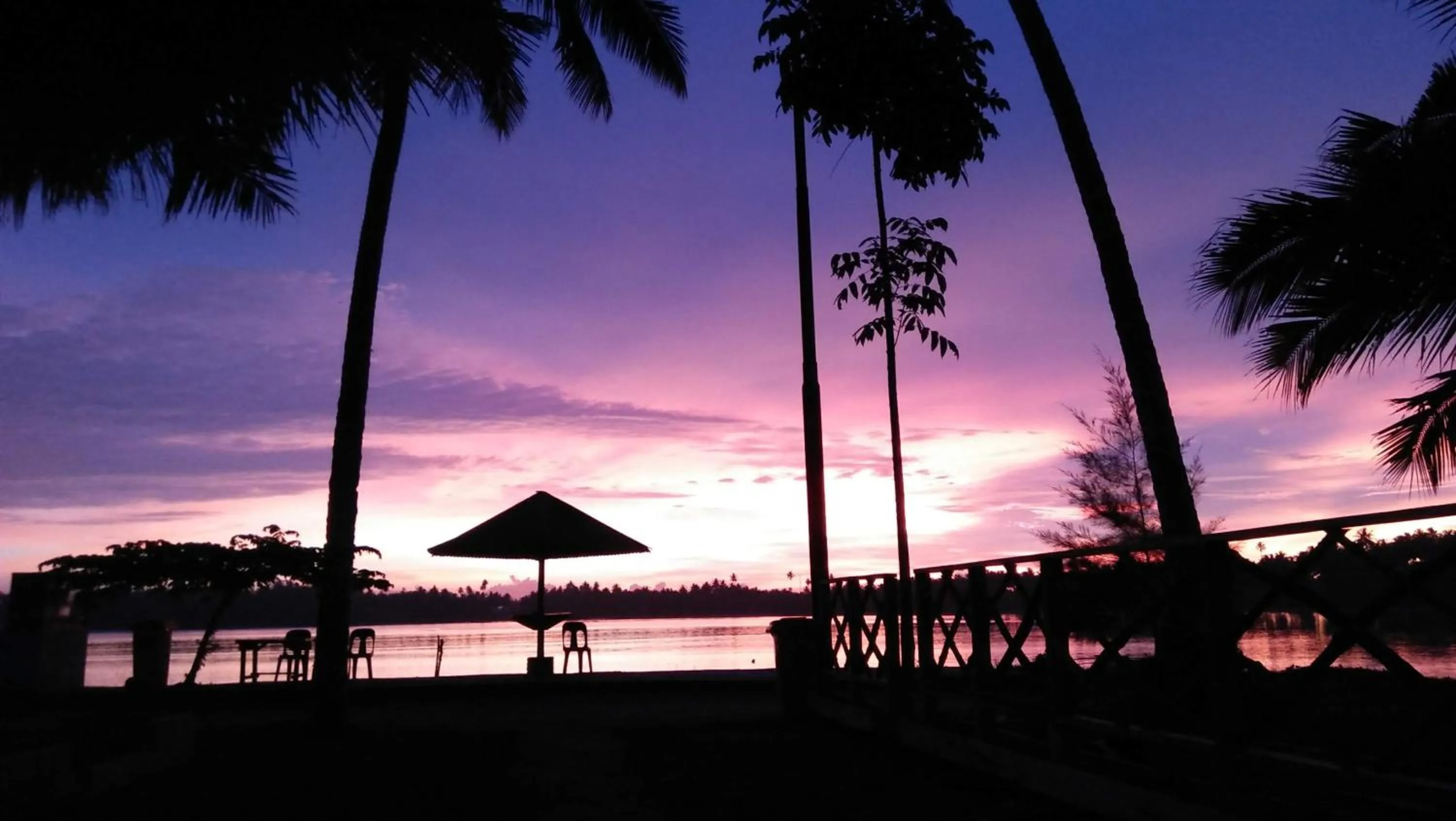 Sea view in Salty Dog Hostel