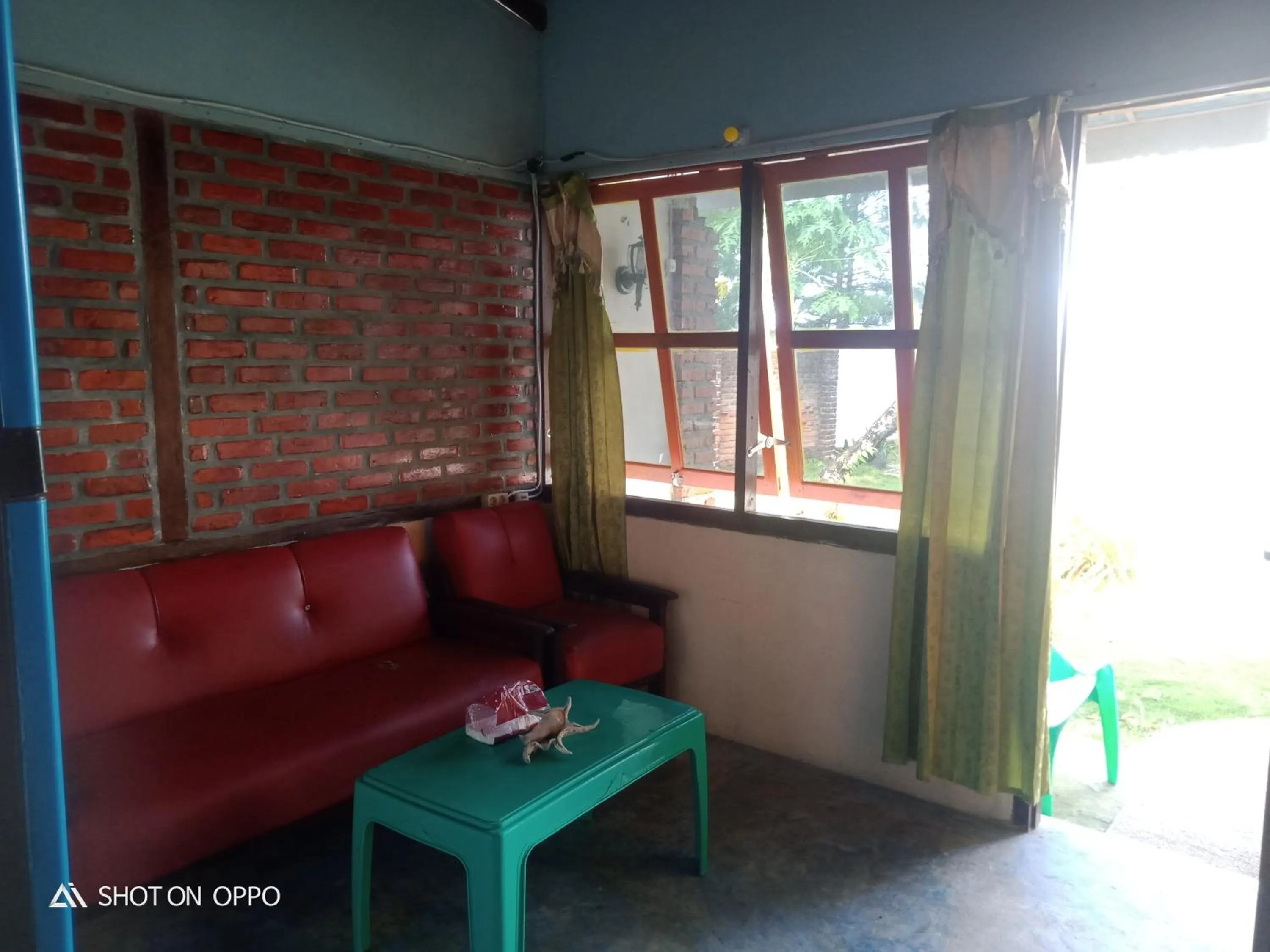 Living room in Salty Dog Hostel