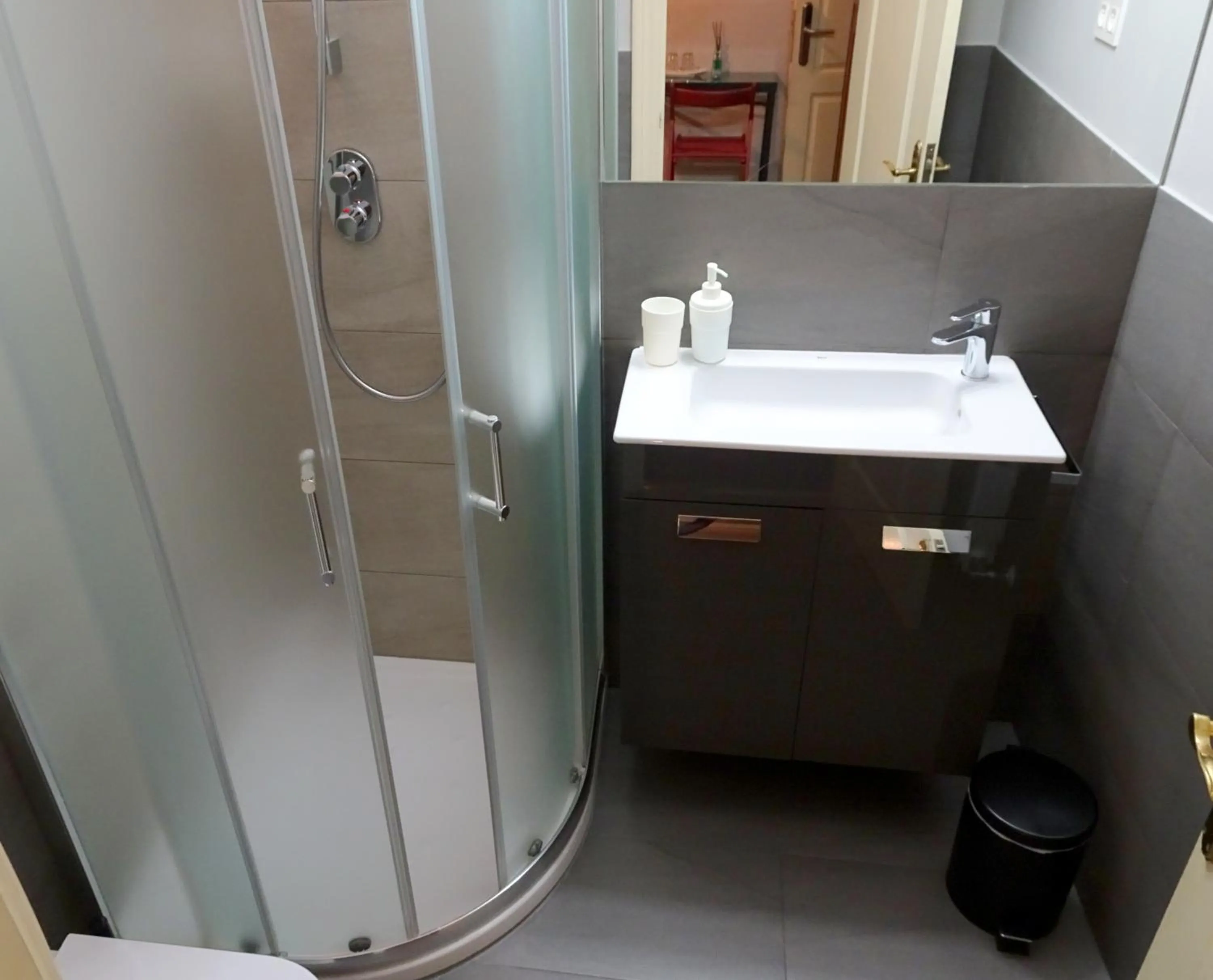 Bathroom in Iturrienea Ostatua