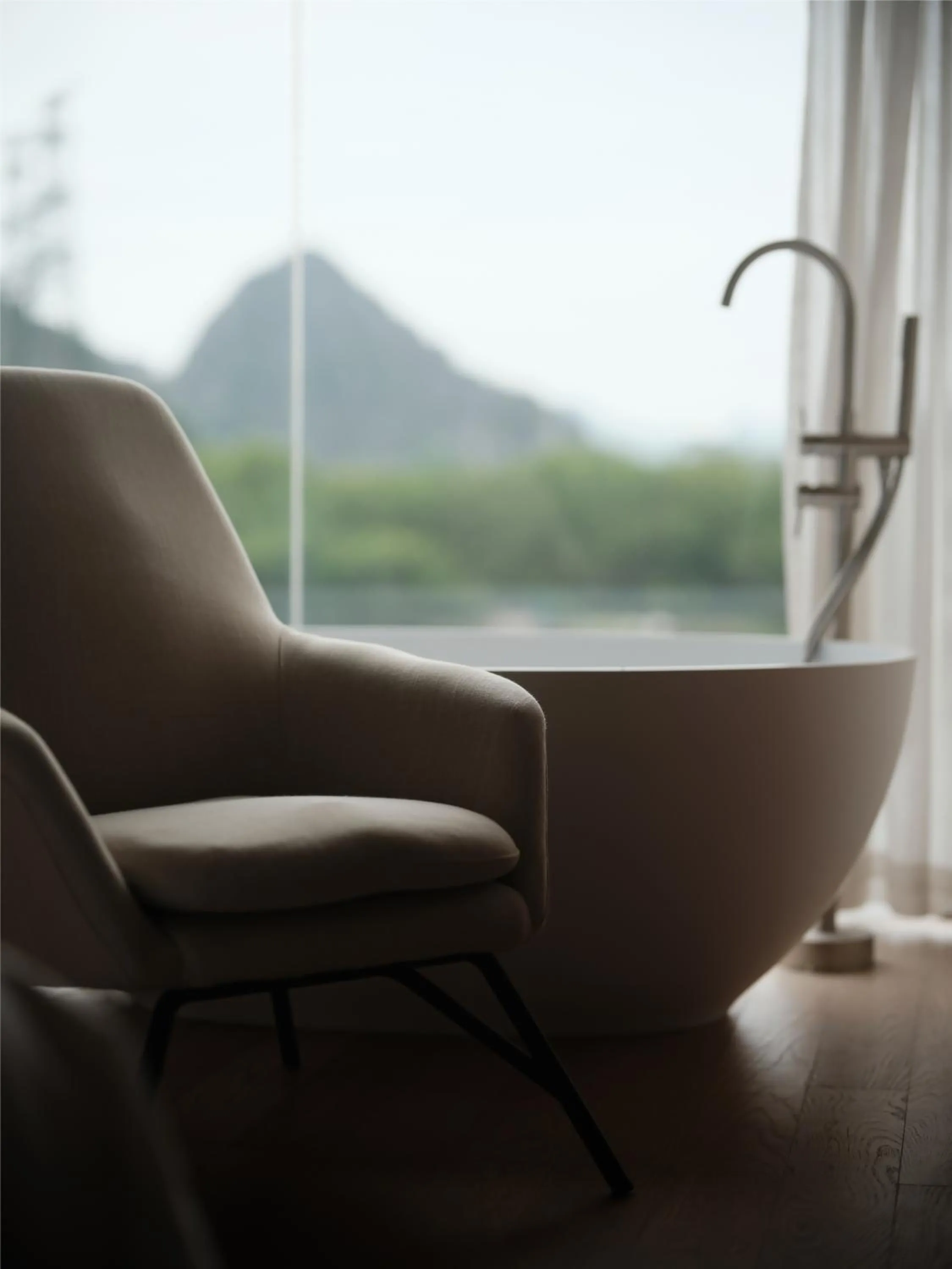 Bathroom in Guilin Bonjour Boutique Hotel- Free pick up service over 3 nights