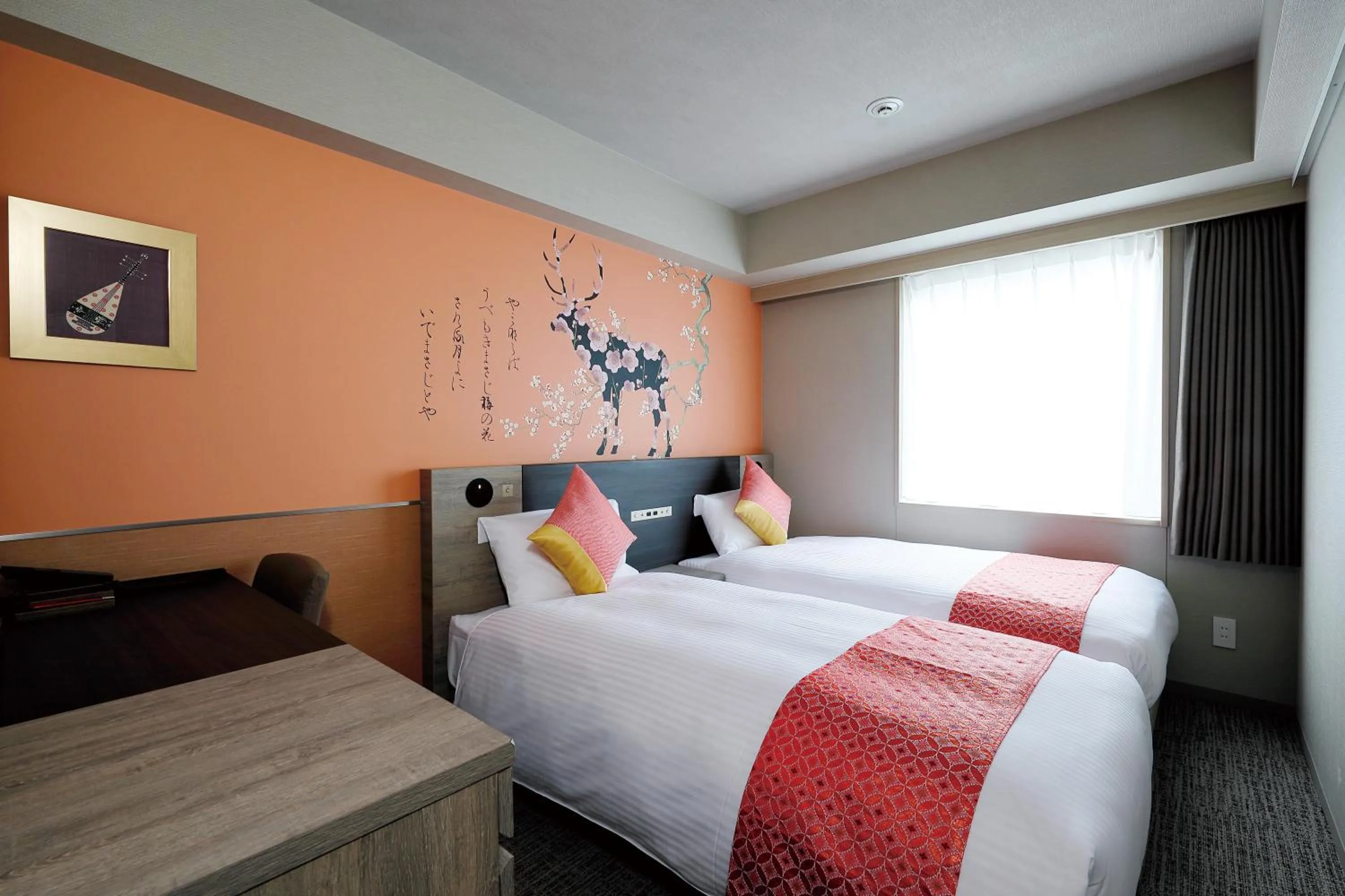 Bed in Daiwa Roynet Hotel Nara Natural Hot Spring