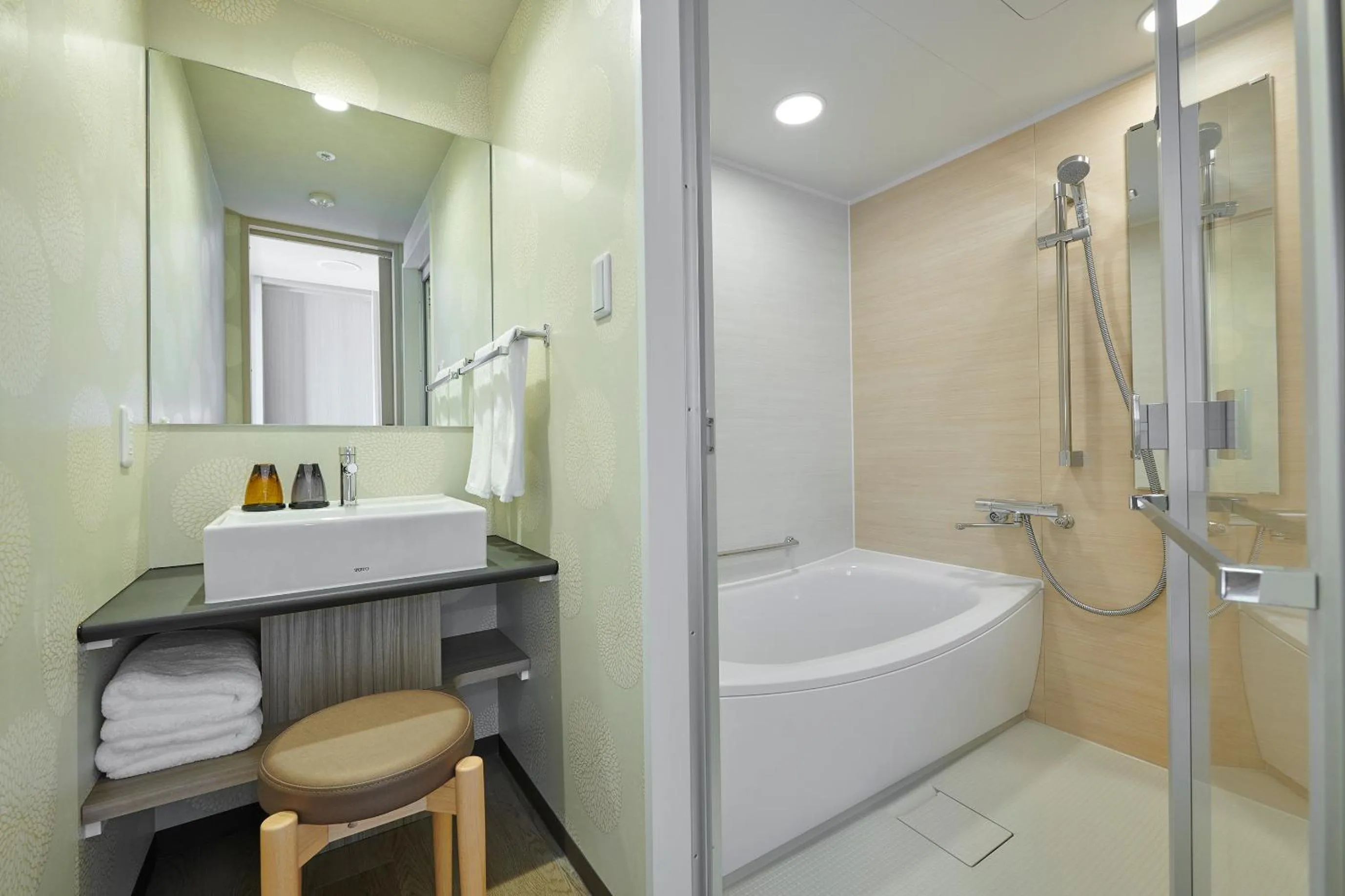 Bathroom in Daiwa Roynet Hotel Nara Natural Hot Spring