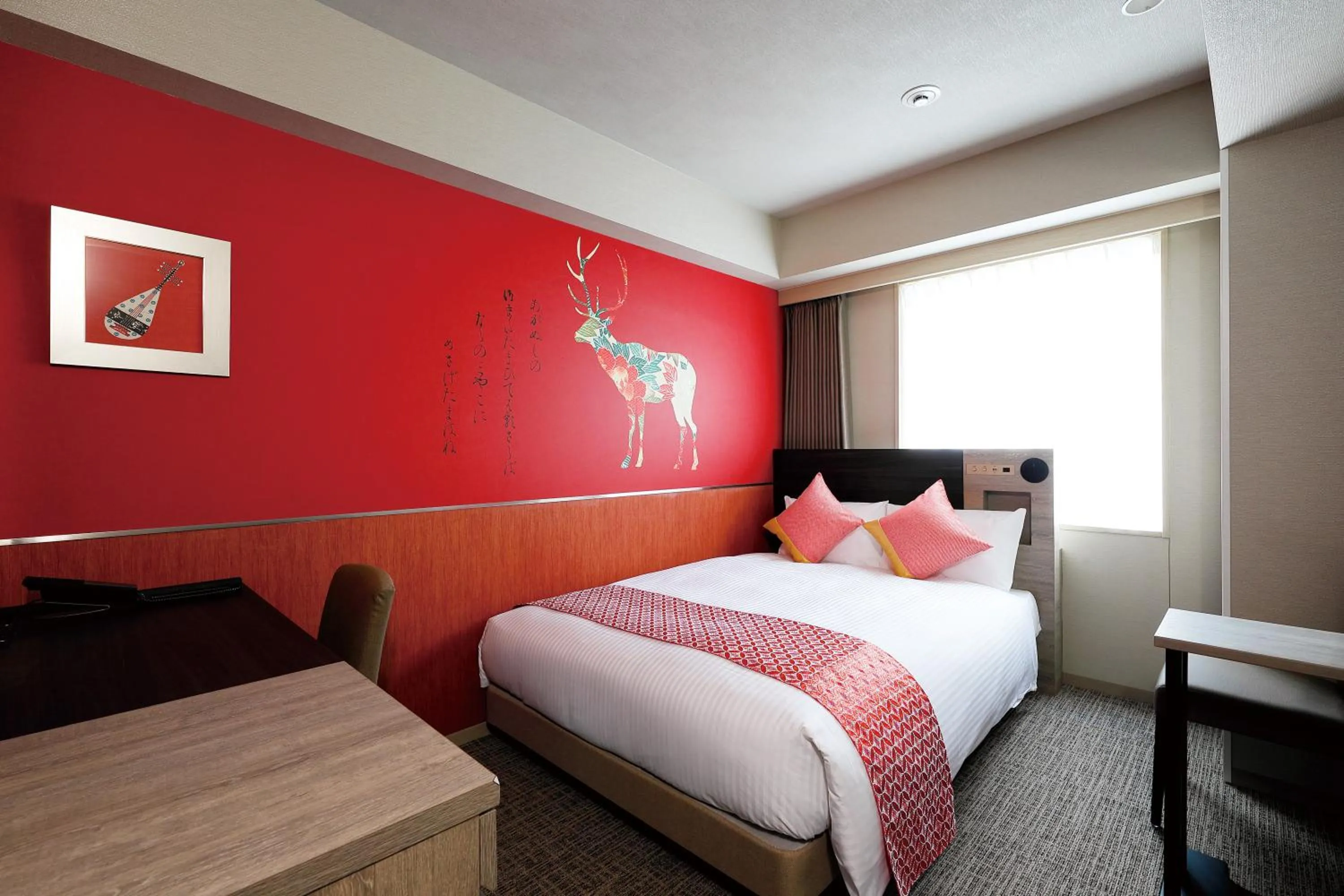 Bed in Daiwa Roynet Hotel Nara Natural Hot Spring