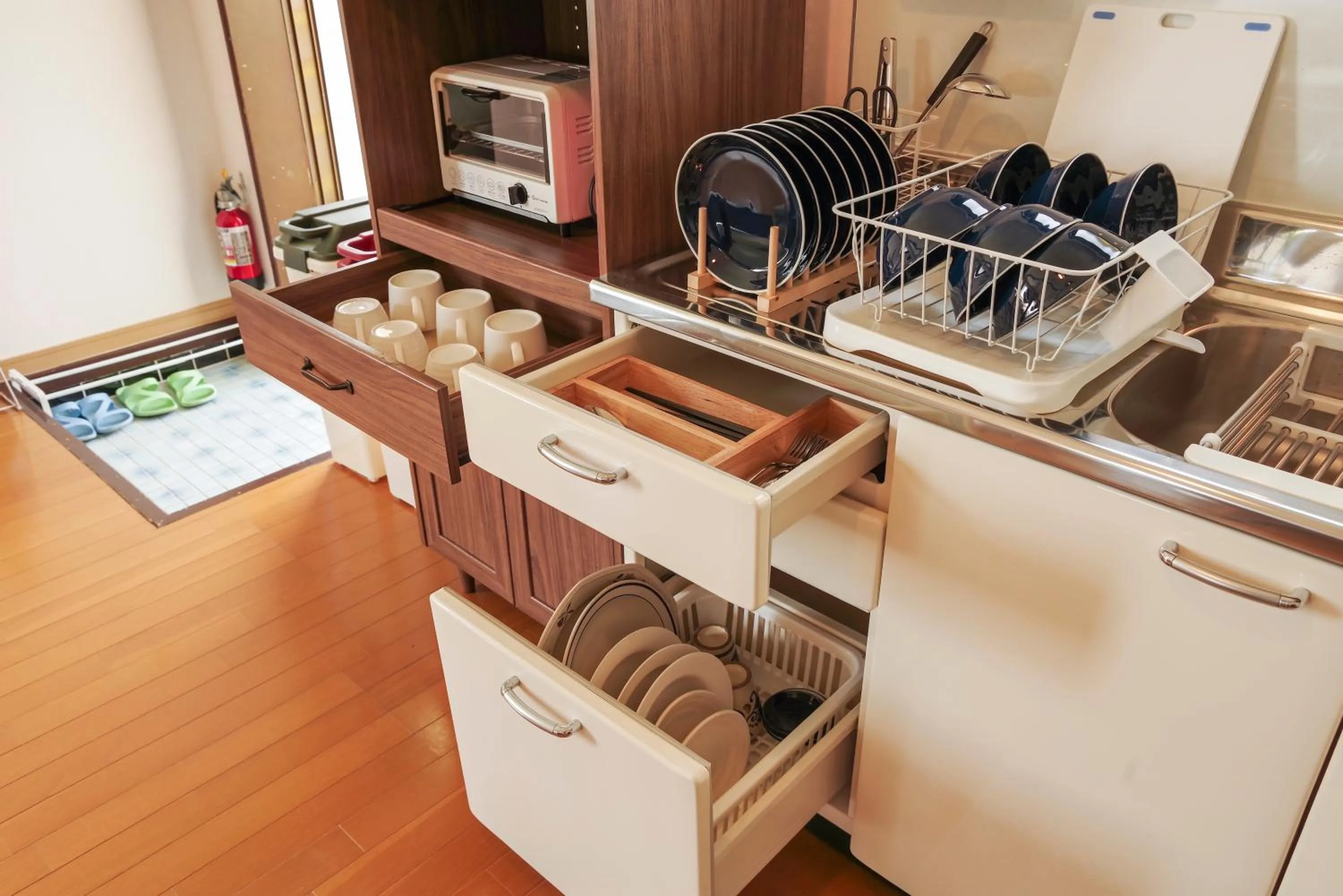 Kitchen or kitchenette in Maru House