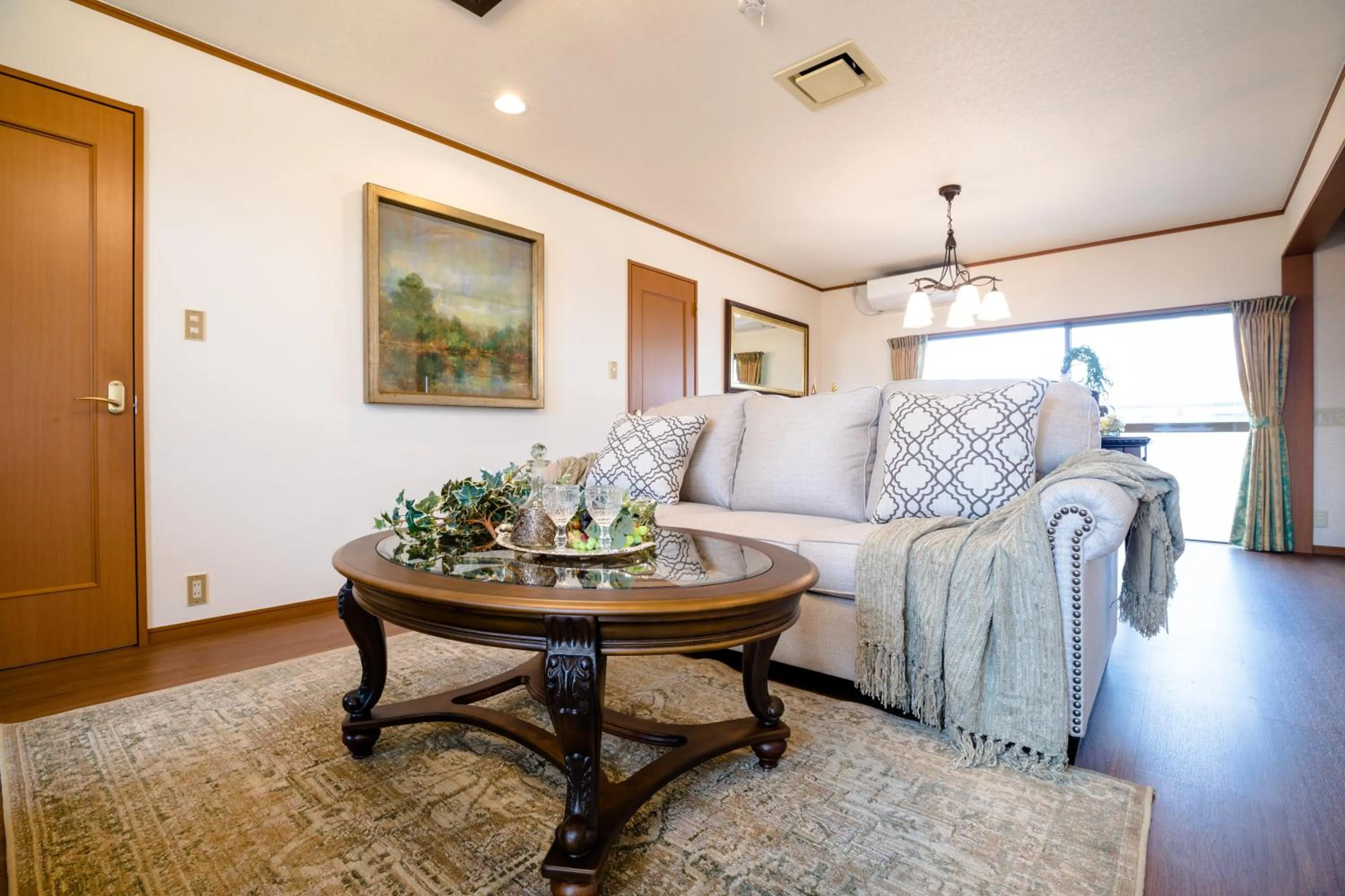 Living room in ID Stay Kawaguchiko