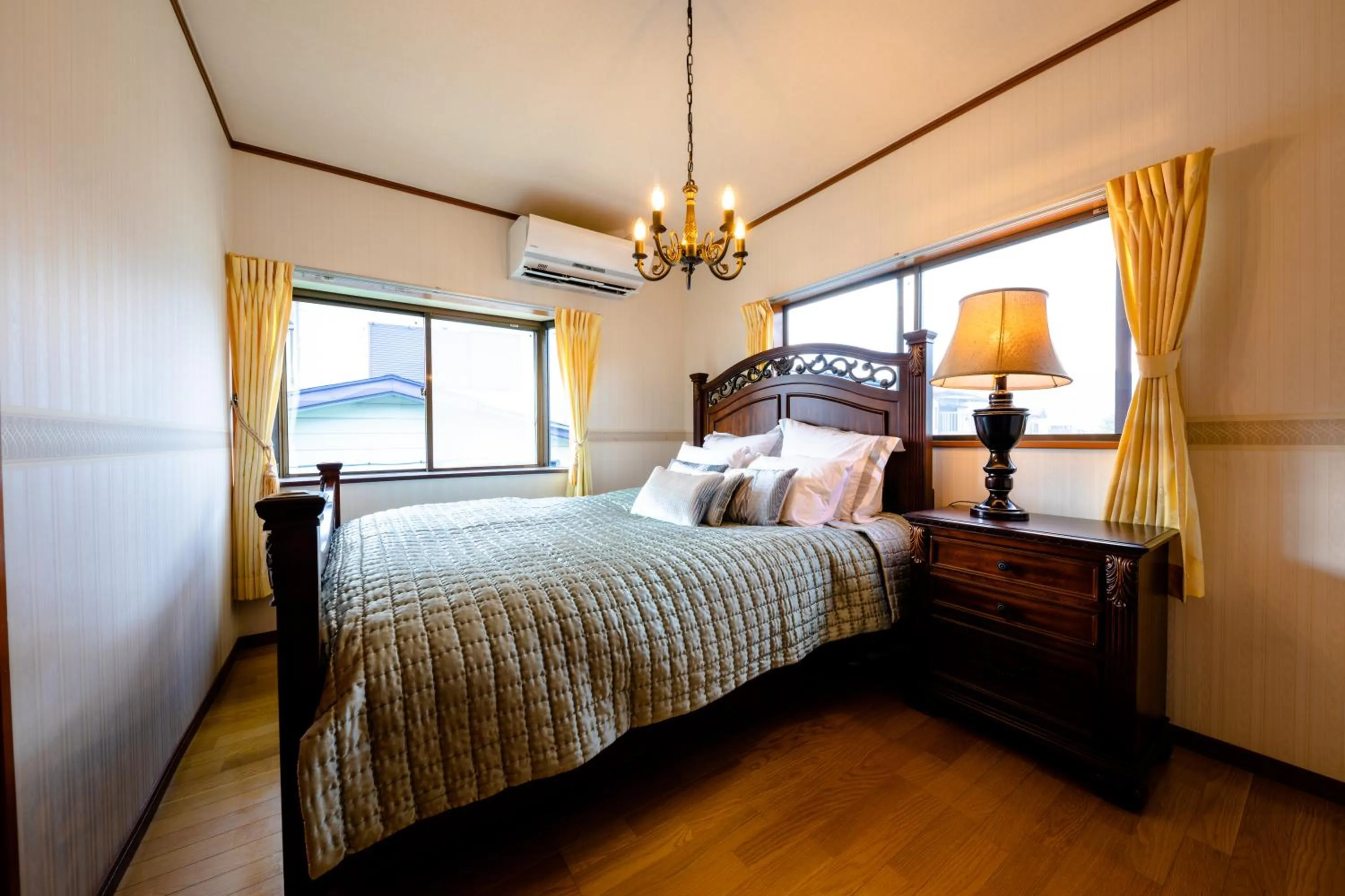 Bed in ID Stay Kawaguchiko