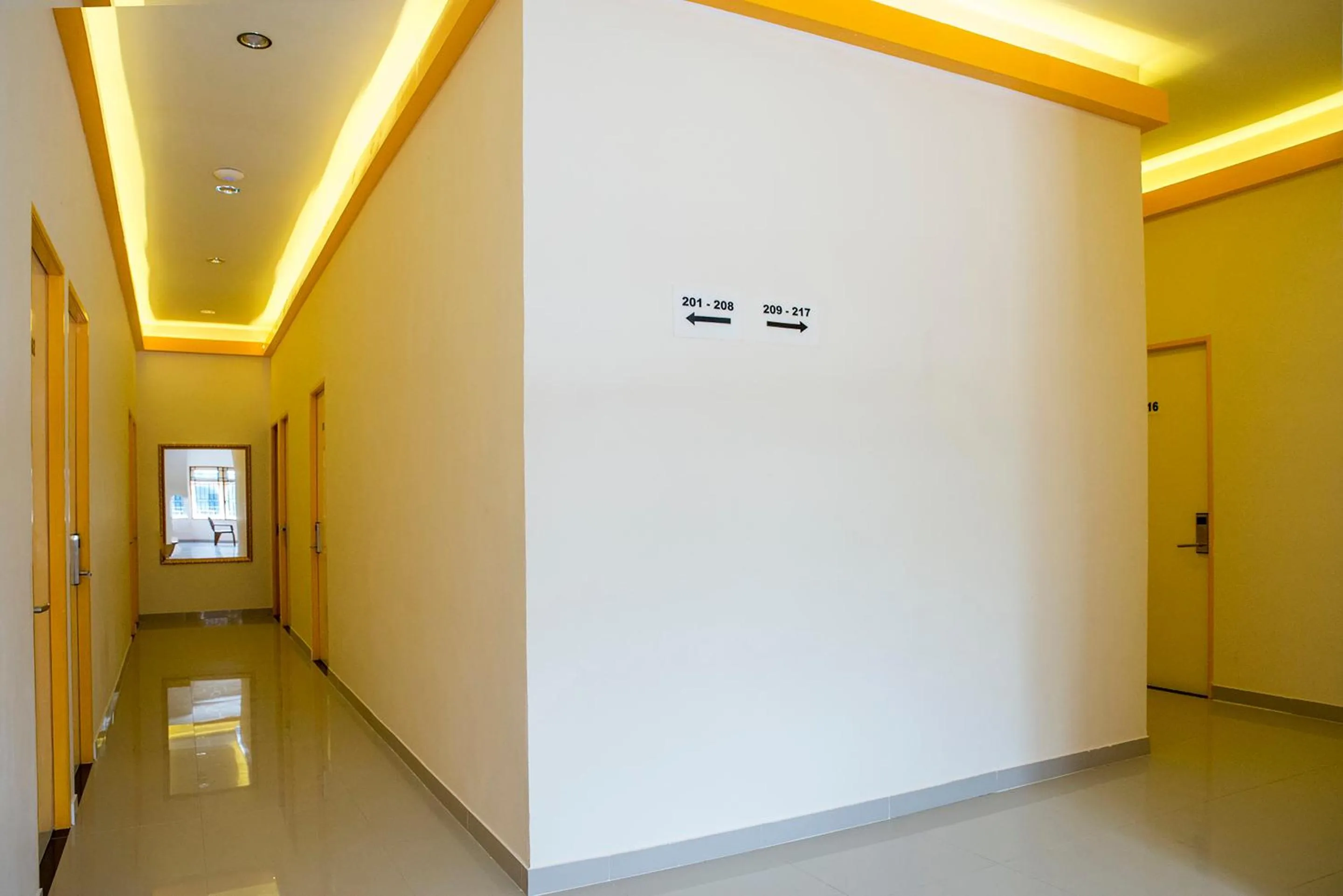 Floor plan in Gold Line Guest House