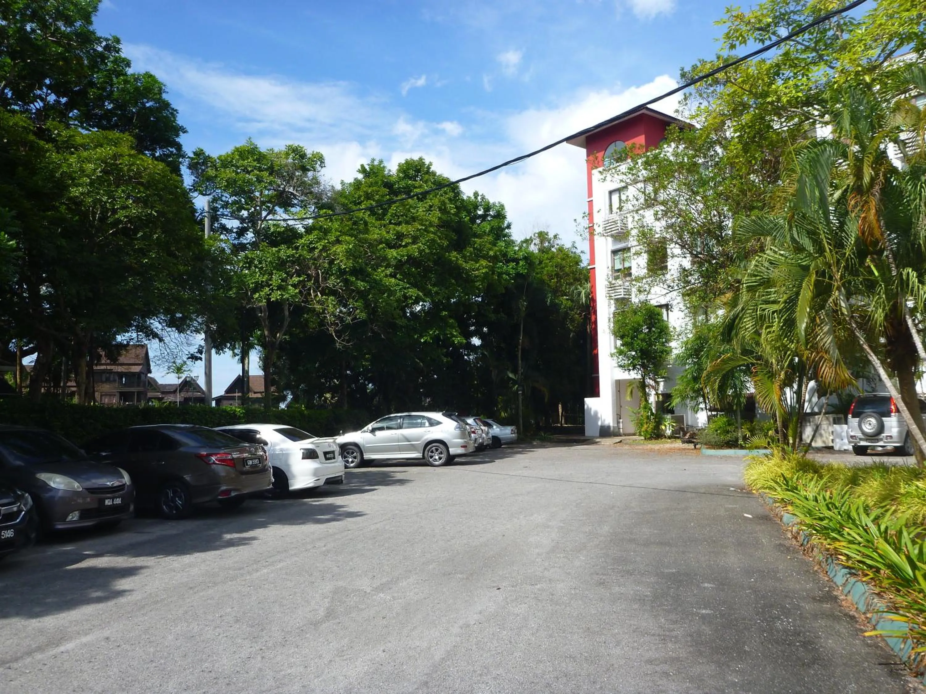 Parking in Langkawi Lagoon Hotel Resort