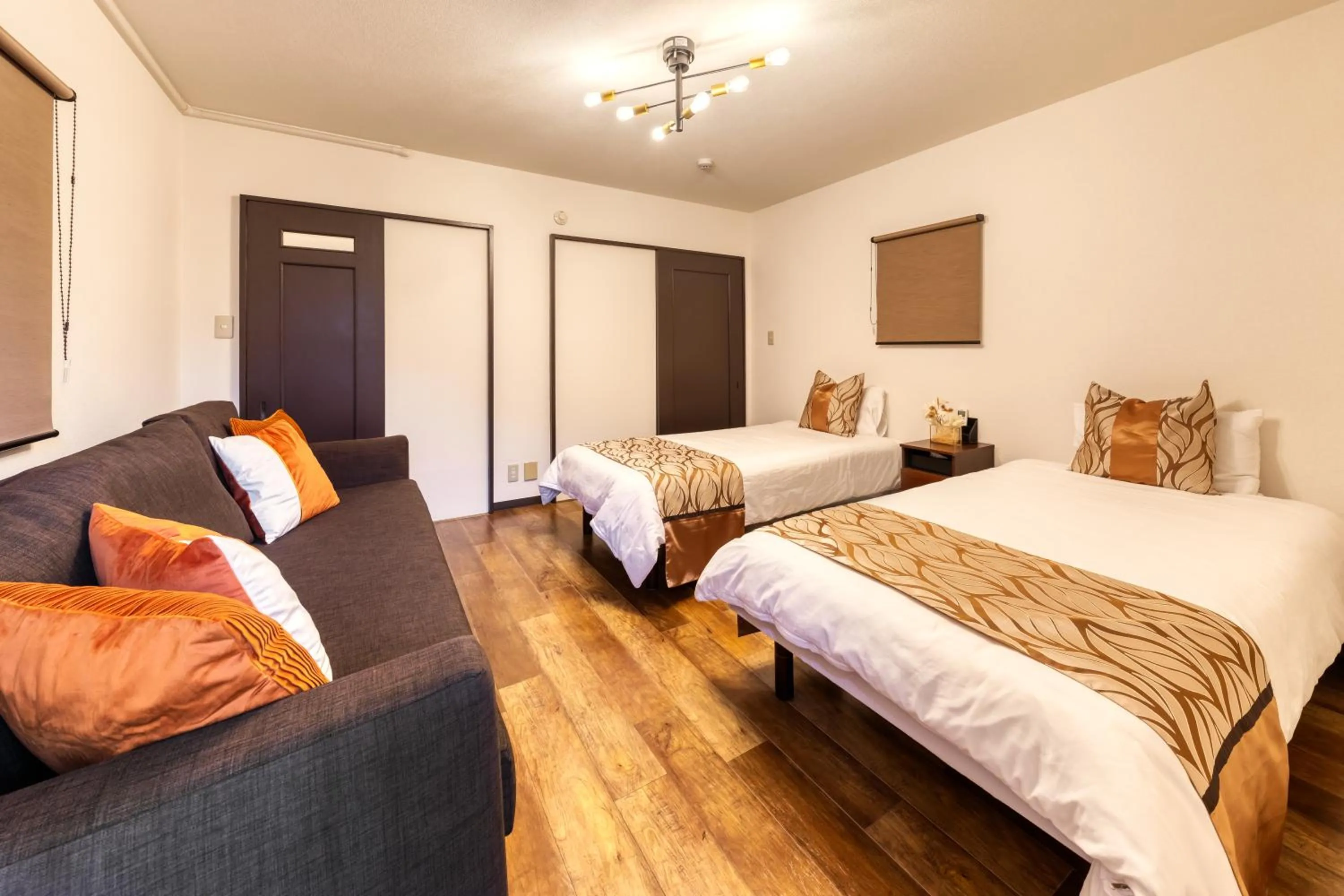 Bed in soleil Universal Fukushima Noda -vacation rental-