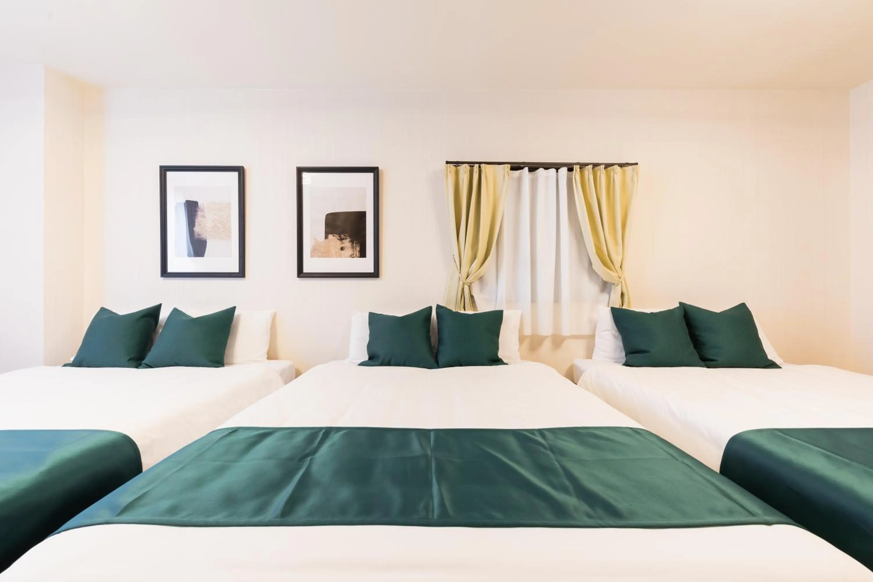 Bed in soleil Universal Fukushima Noda -vacation rental-