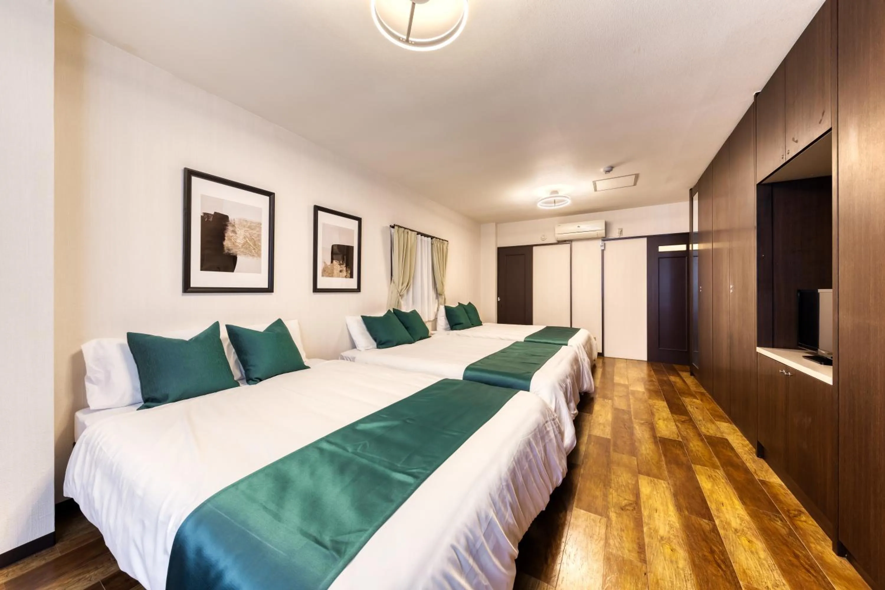 Bed in soleil Universal Fukushima Noda -vacation rental-