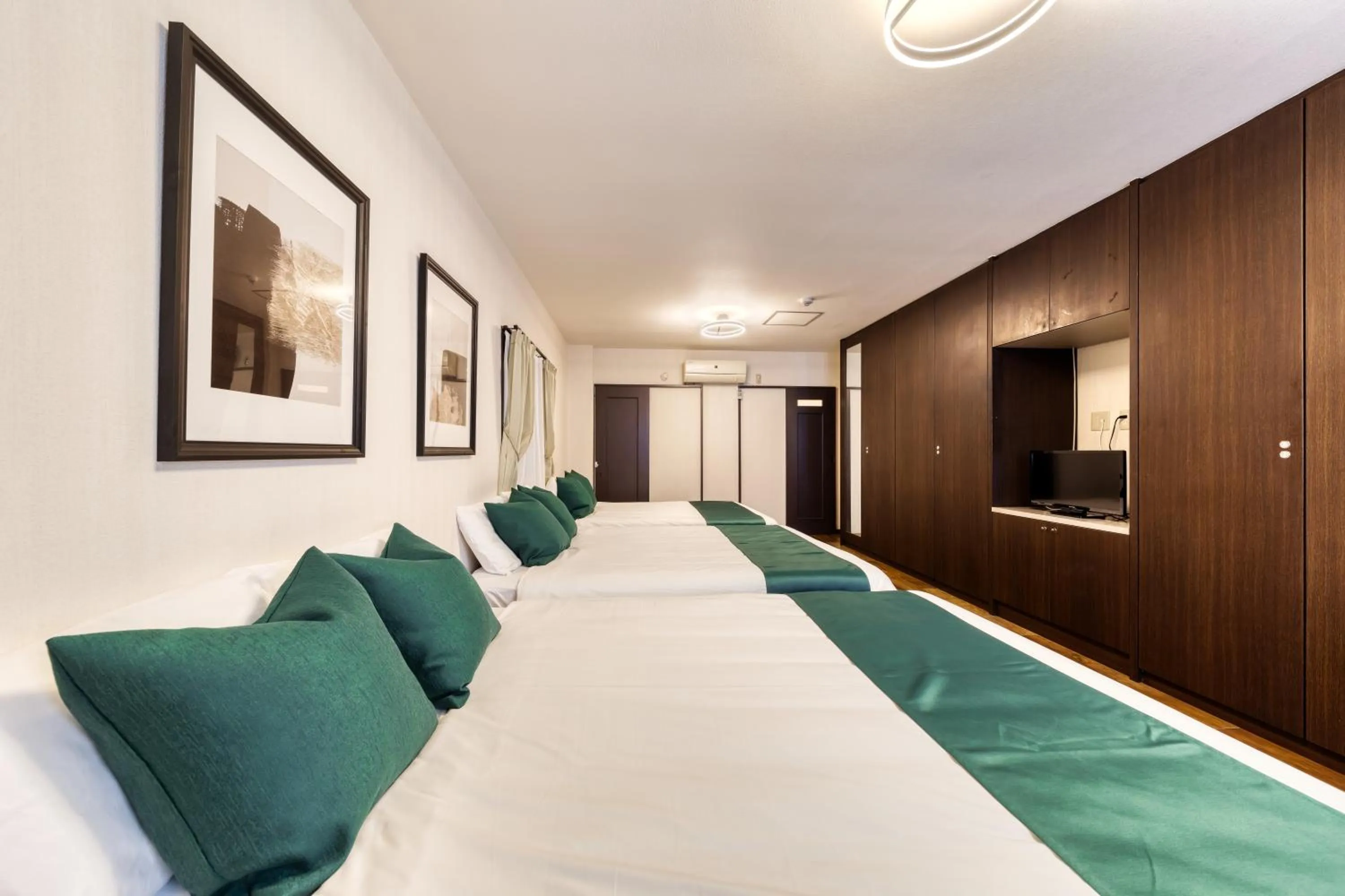 Bedroom, Bed in soleil Universal Fukushima Noda -vacation rental-