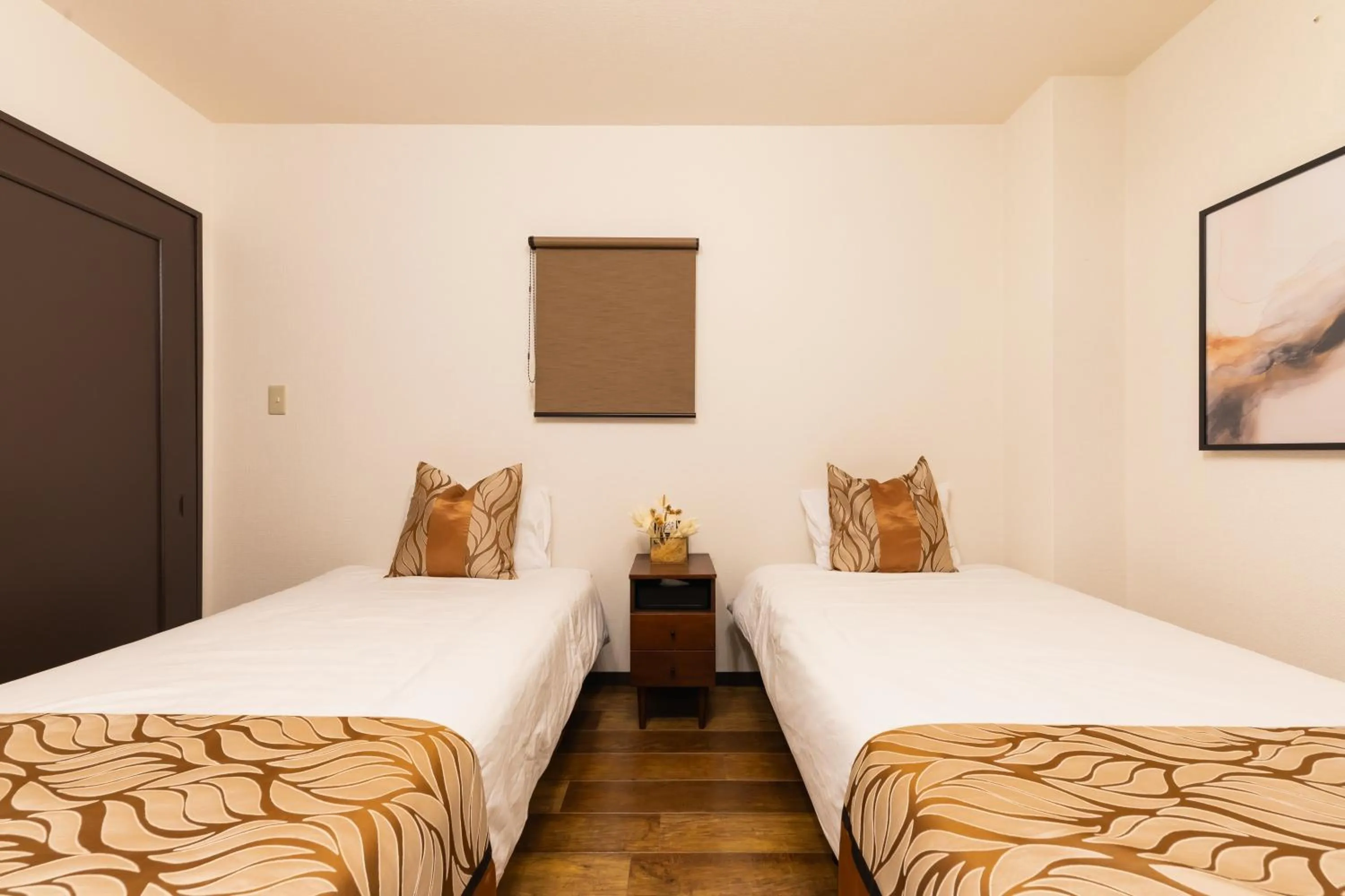 Bed in soleil Universal Fukushima Noda -vacation rental-