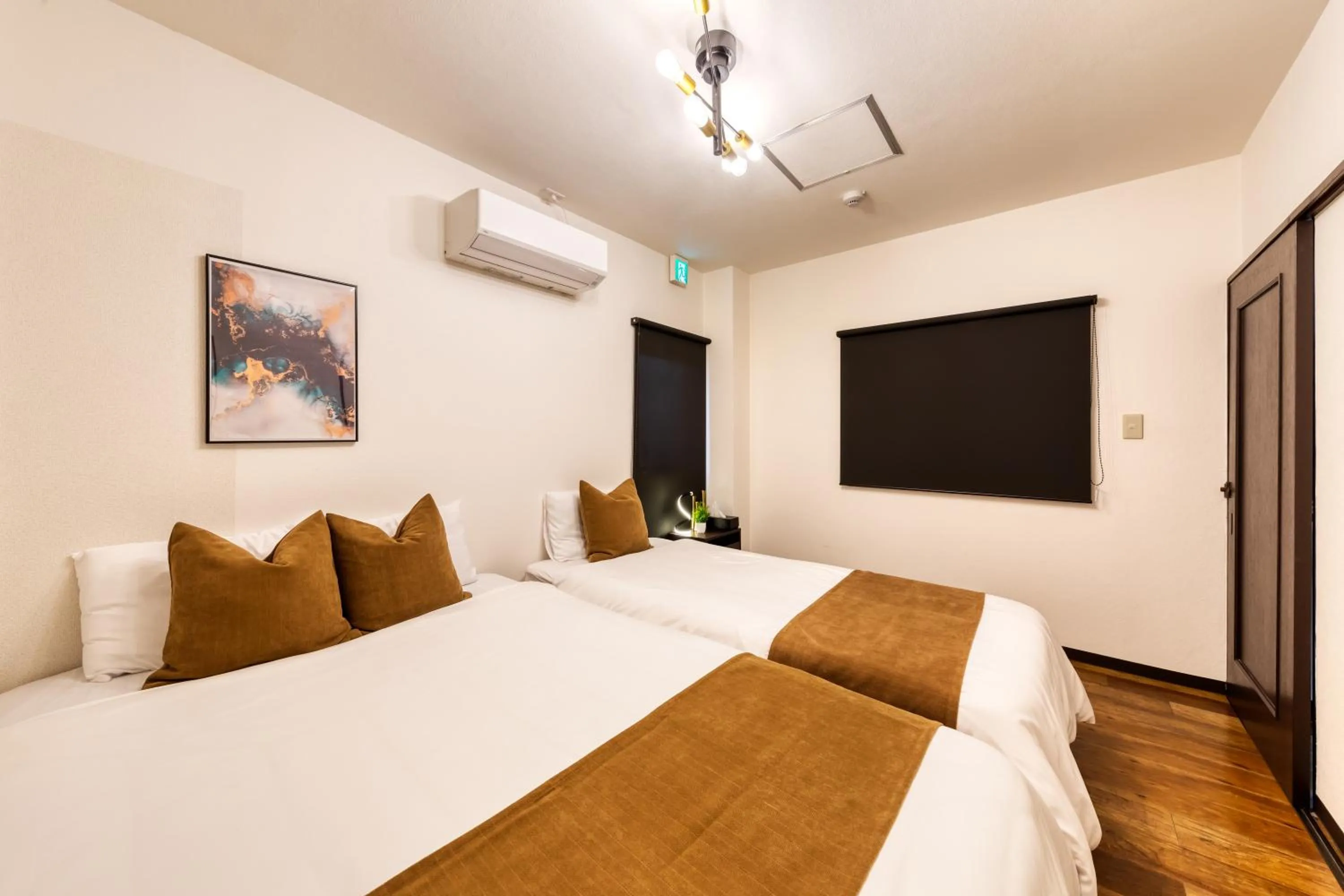 Bed in soleil Universal Fukushima Noda -vacation rental-