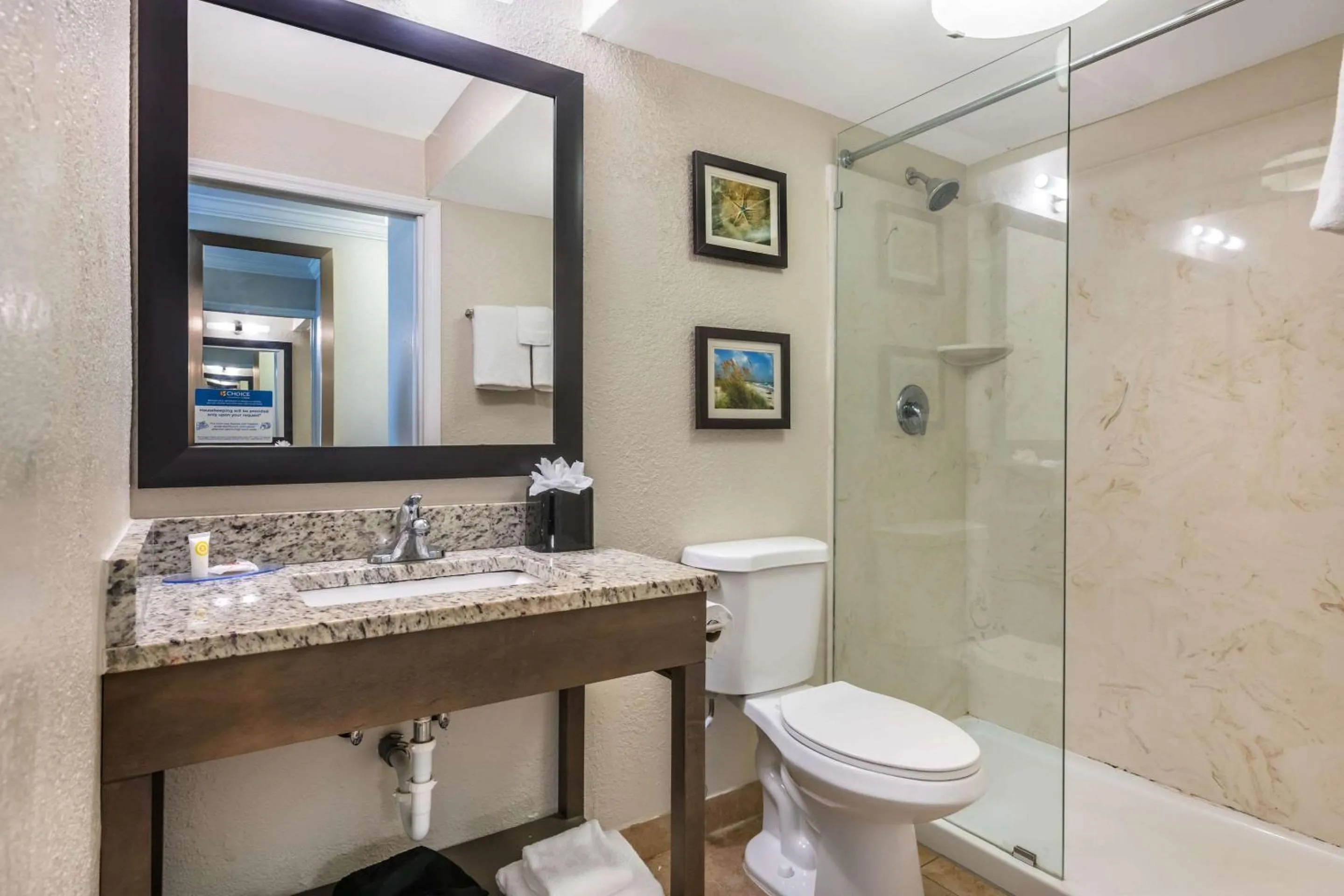 Bathroom in Comfort Inn & Suites Daytona Beach Oceanfront