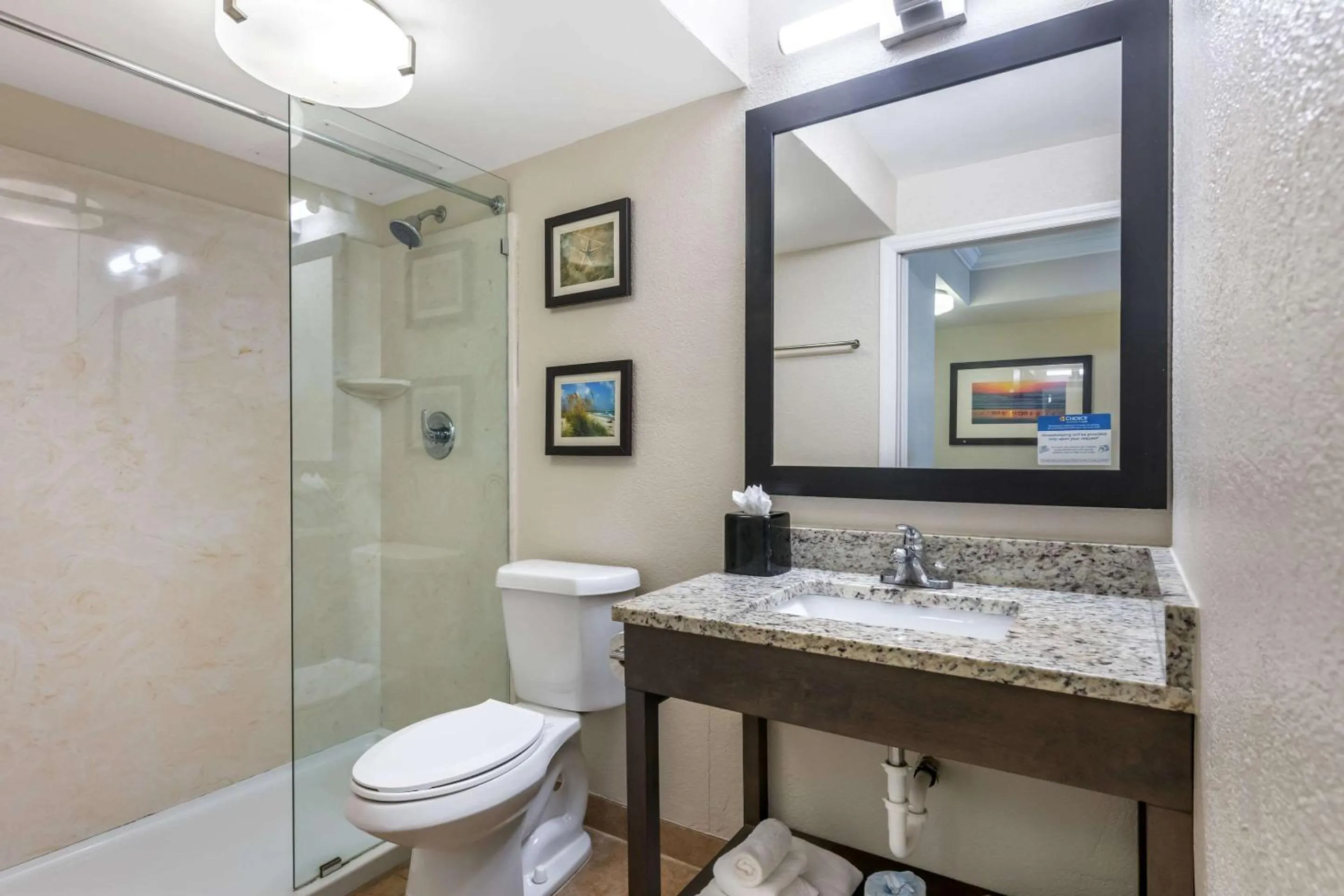 Bathroom in Comfort Inn & Suites Daytona Beach Oceanfront