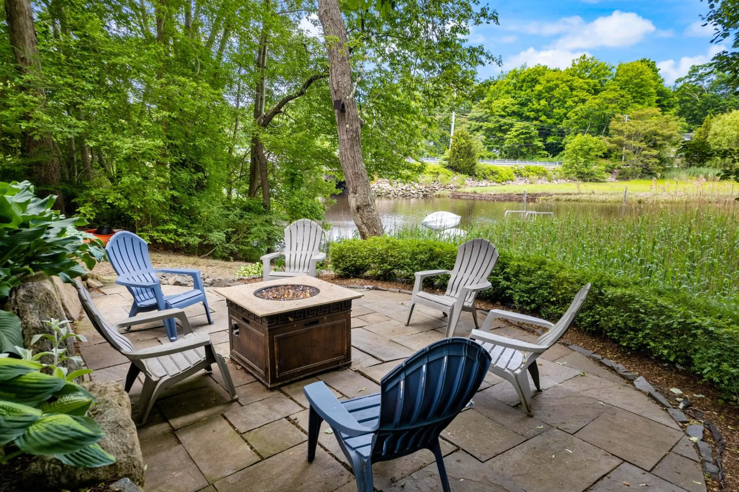 fireplace in Westbrook Inn Bed and Breakfast