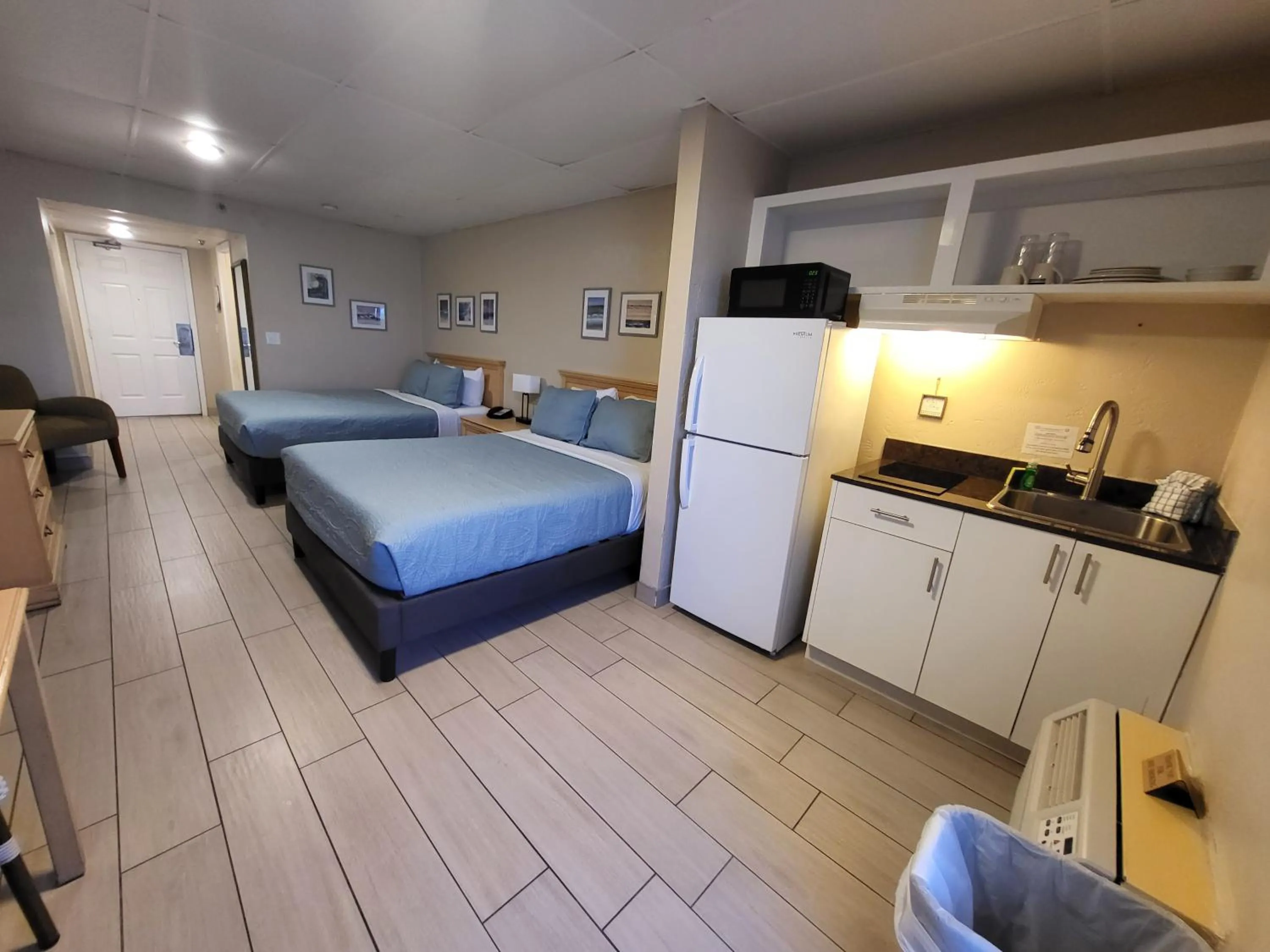 Bed in Beachside Hotel