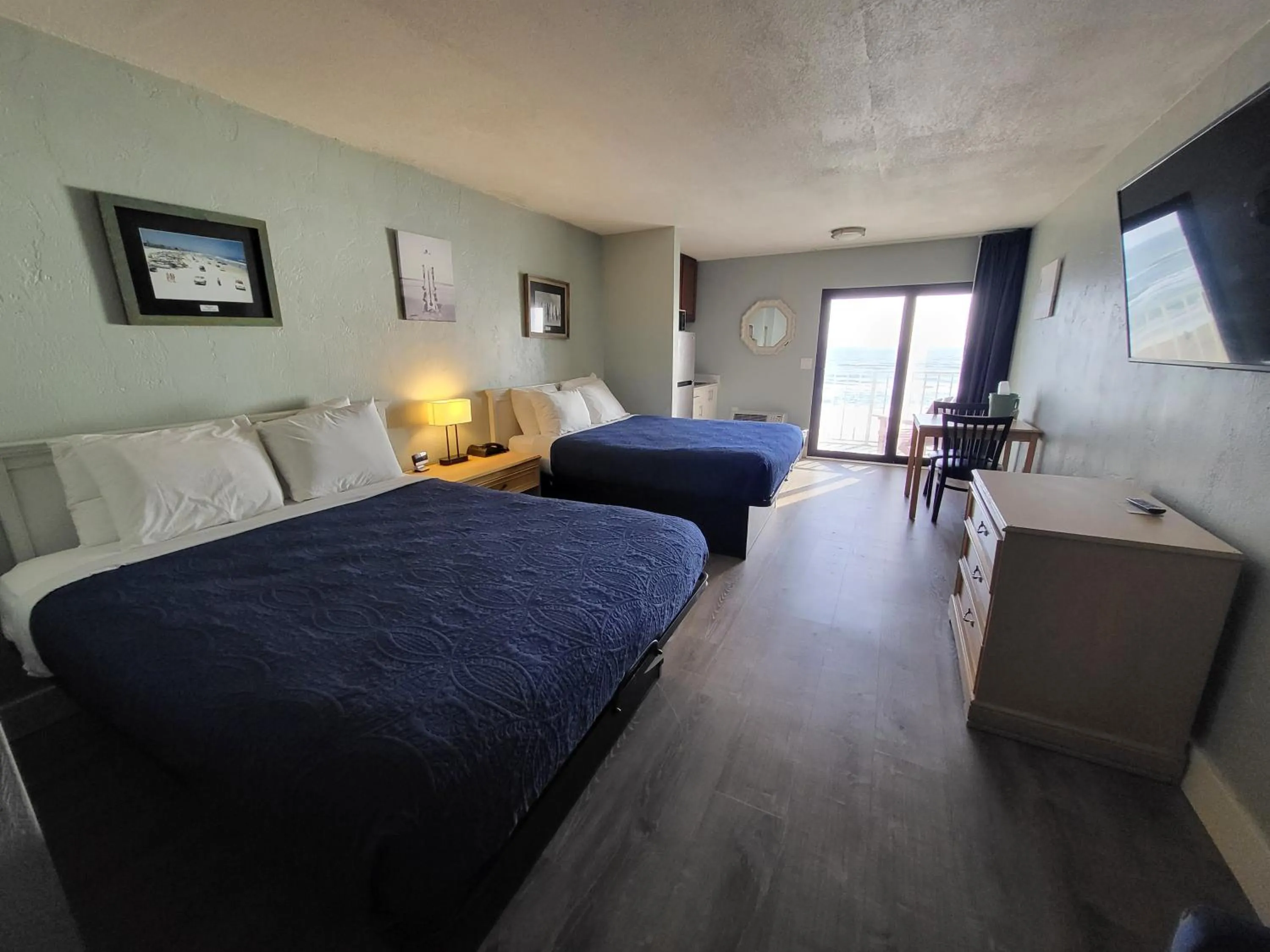 Bed in Beachside Hotel