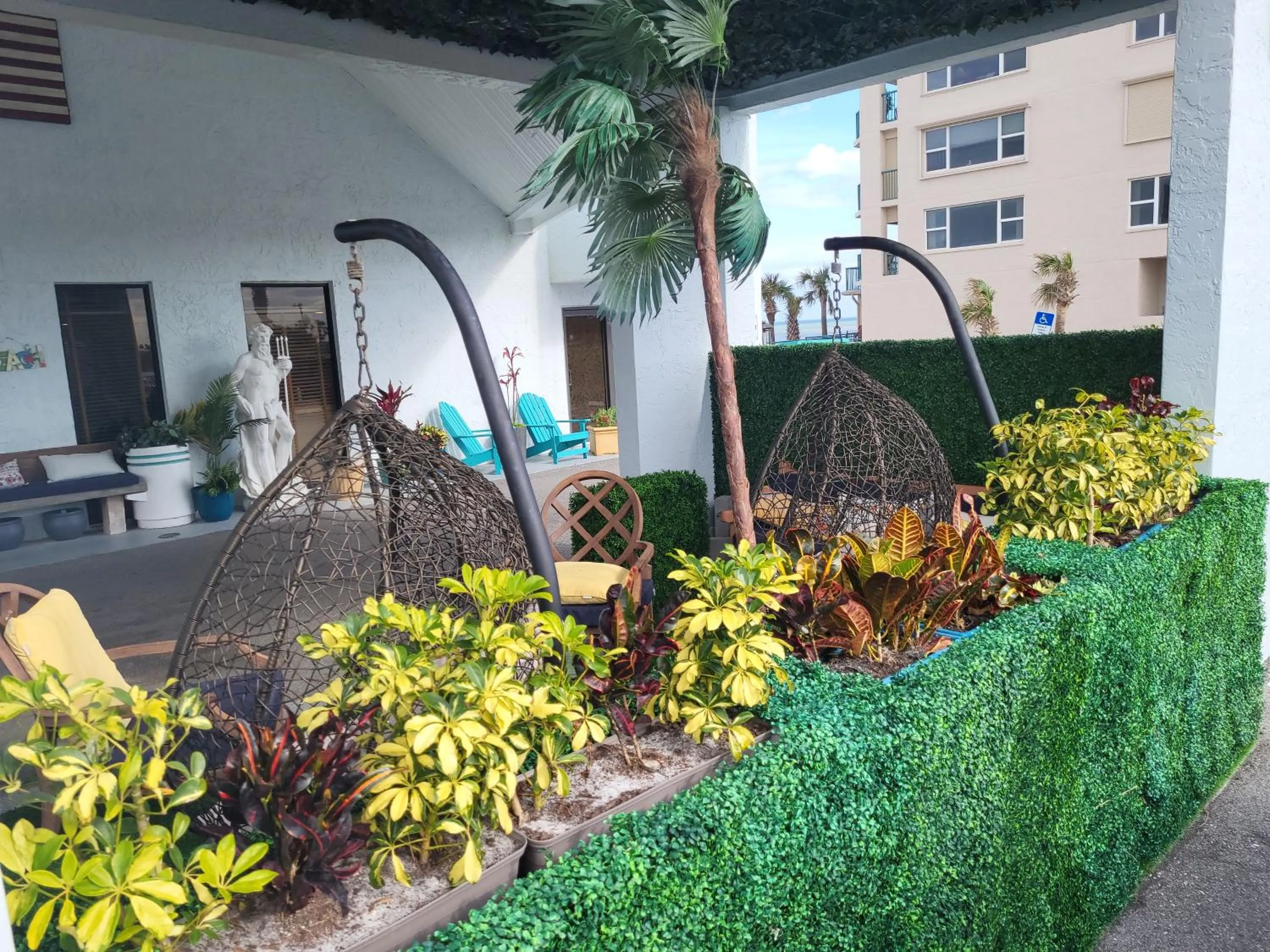 Property building in Beachside Hotel