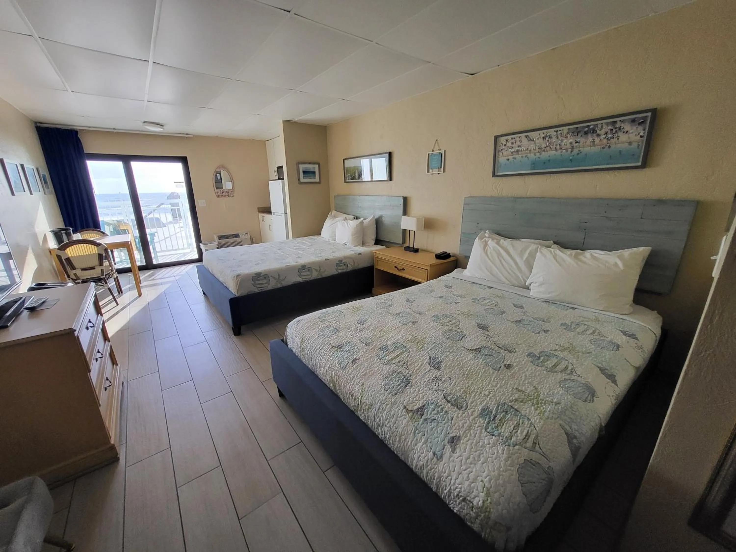 Bed in Beachside Hotel