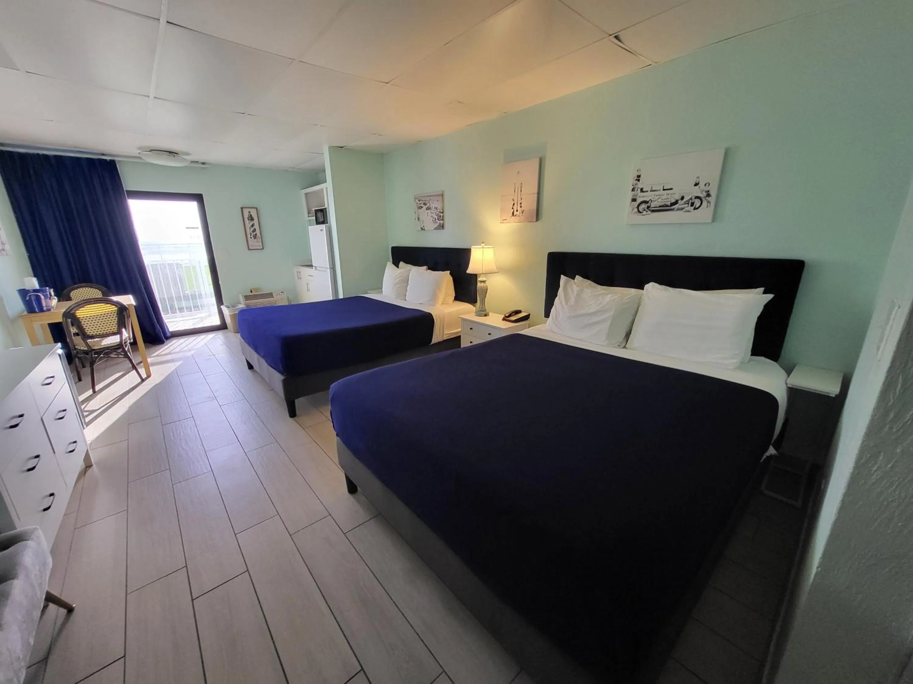 Bed in Beachside Hotel