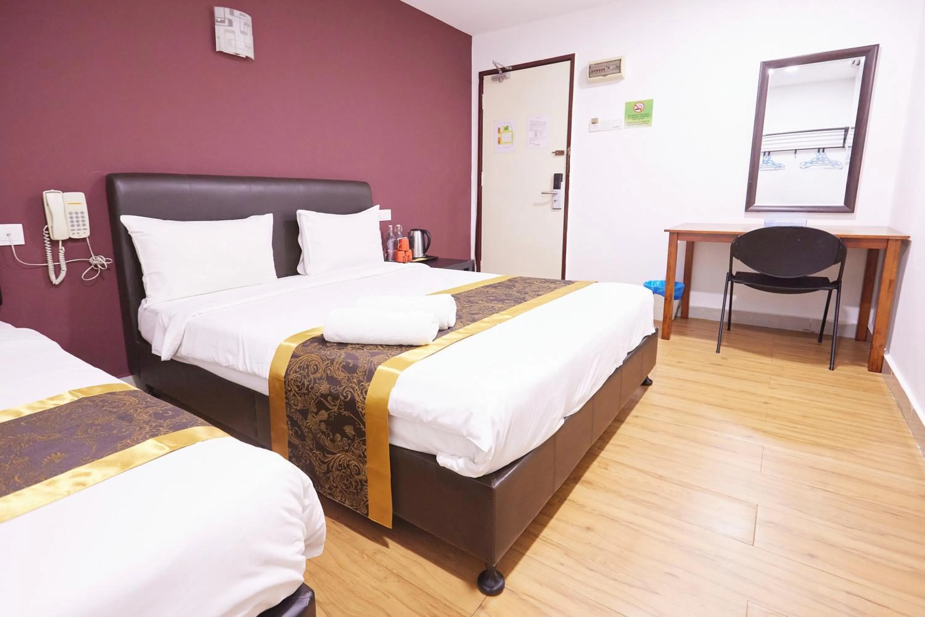 Bed in Hotel Sunjoy9 OKR