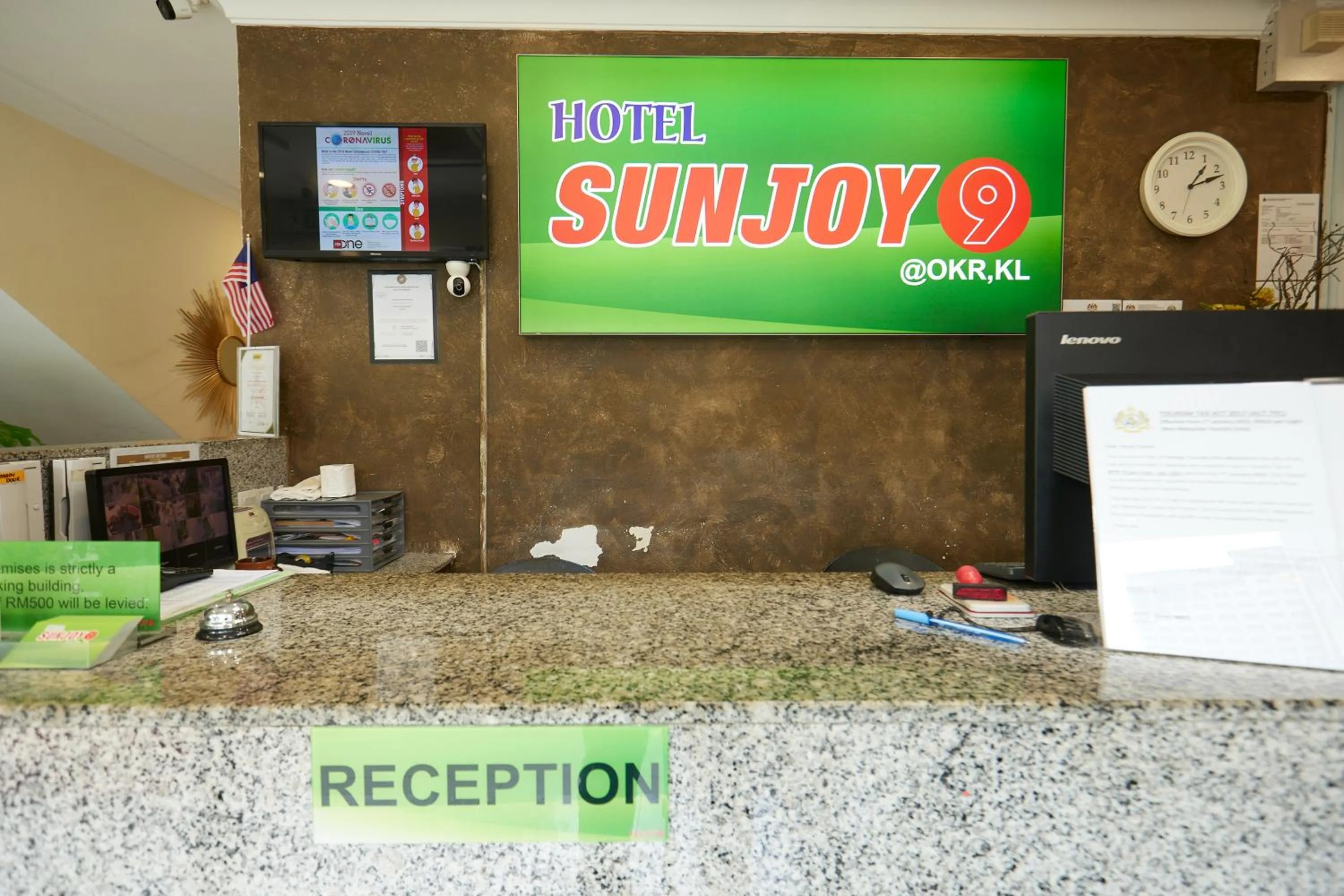 Property building in Hotel Sunjoy9 OKR