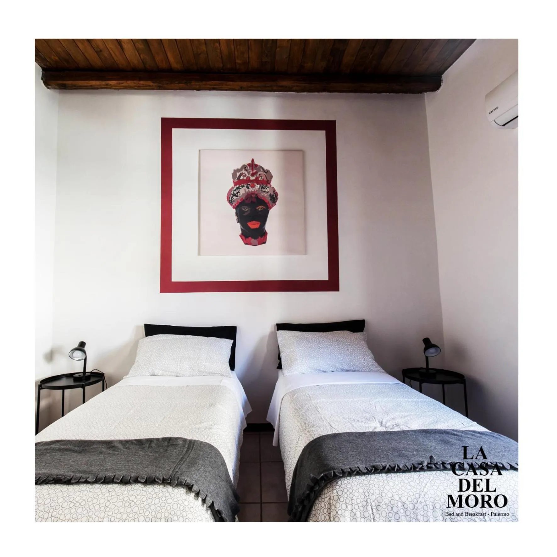 Bed in La Casa del Moro