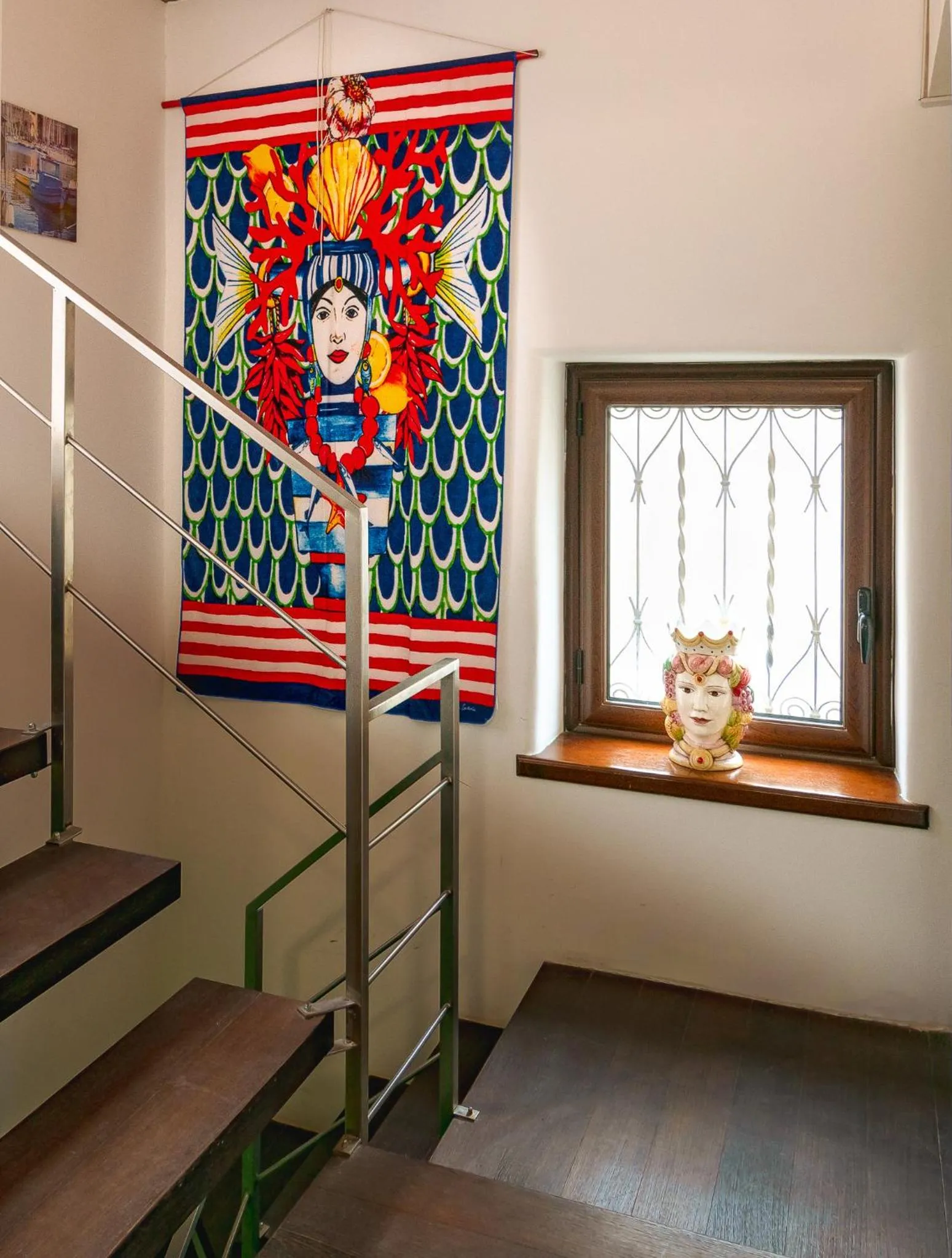 Decorative detail in La Casa del Moro