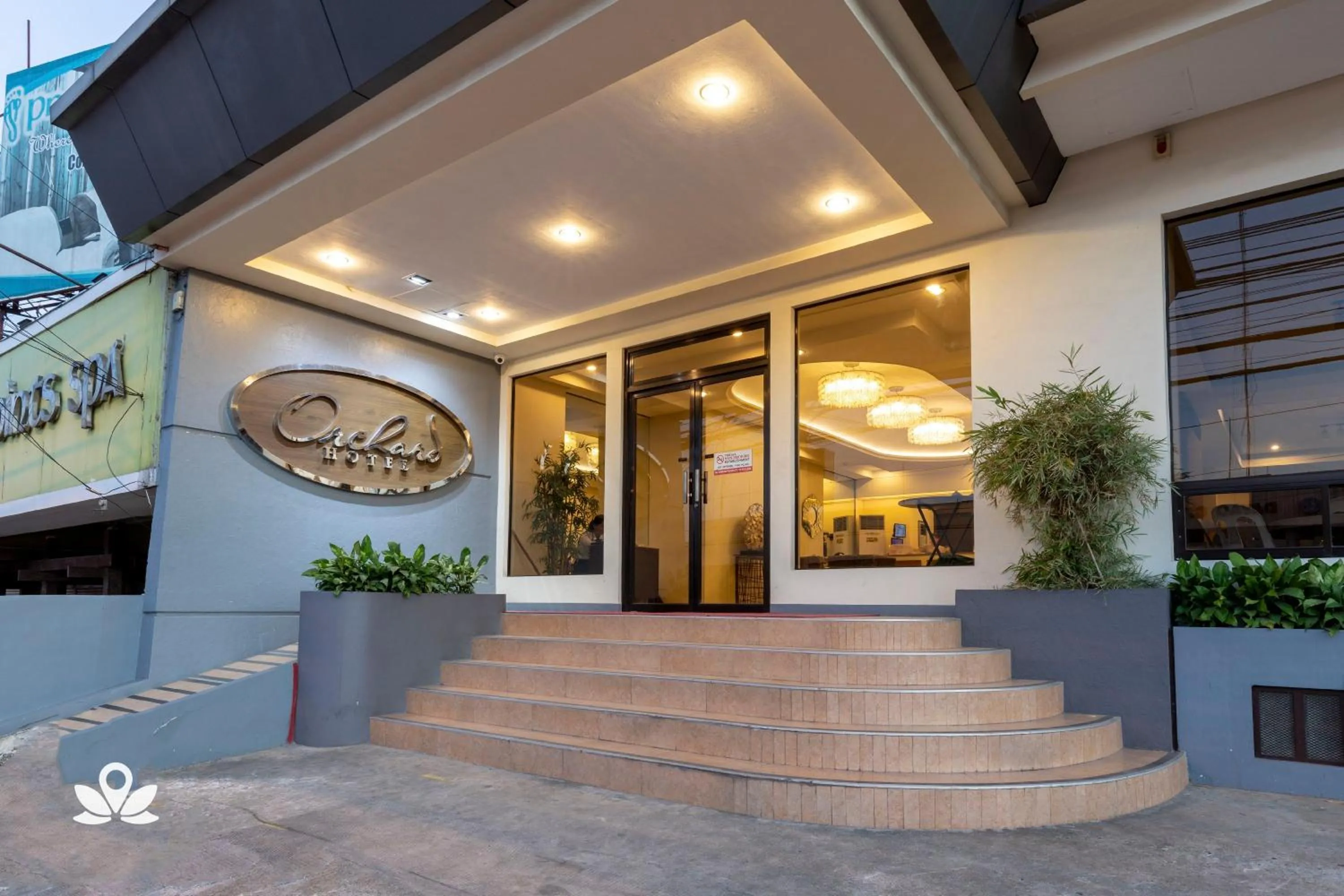 Facade/entrance in Orchard Hotel Davao