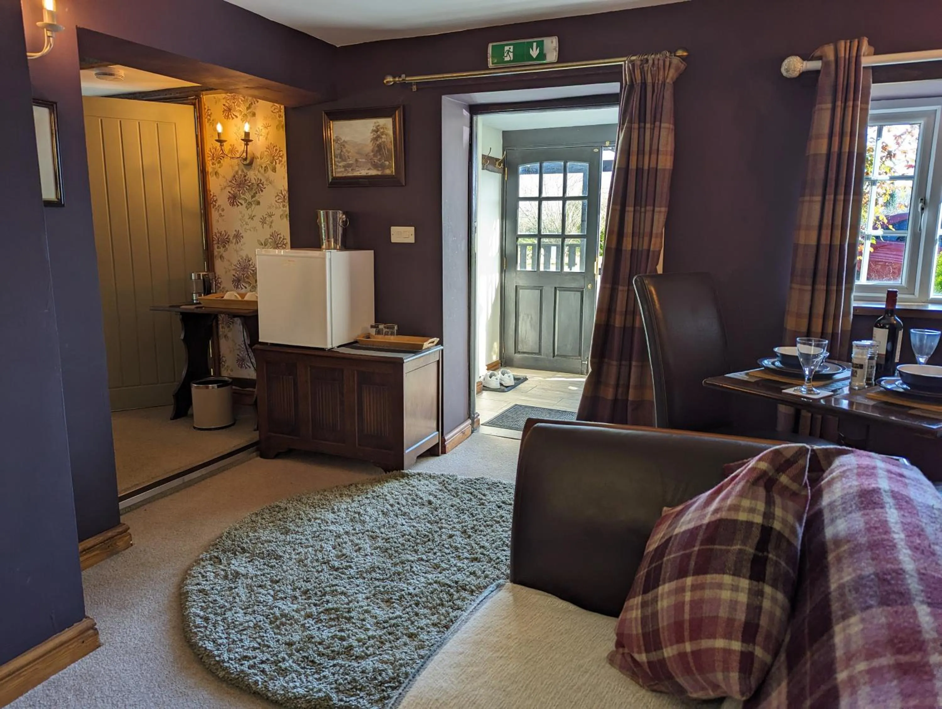 Living room in Tafarn y Waen - Guesthouse