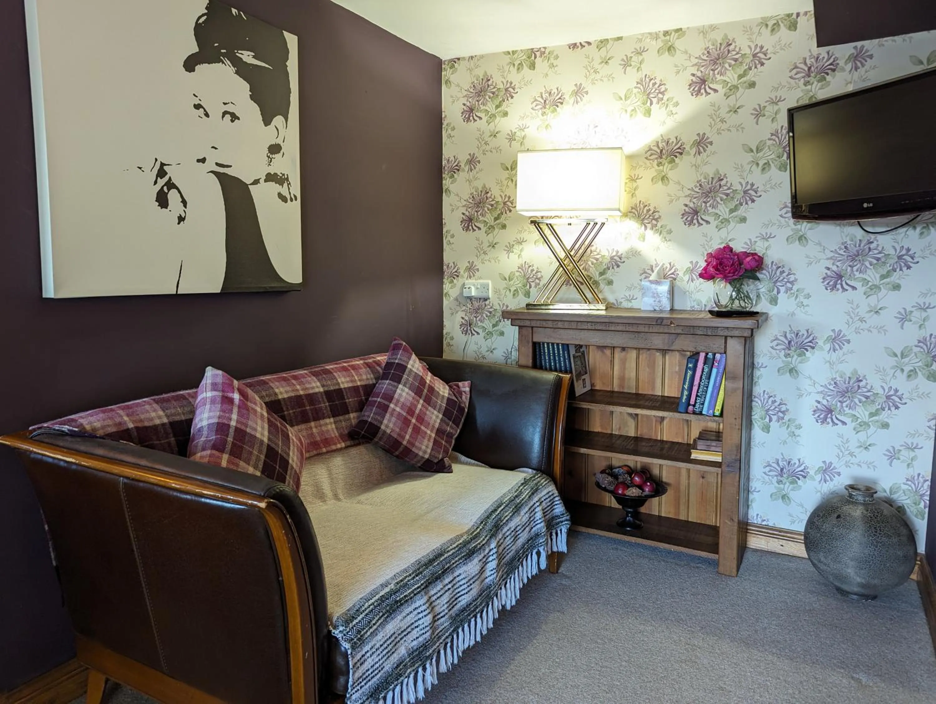 Living room in Tafarn y Waen - Guesthouse