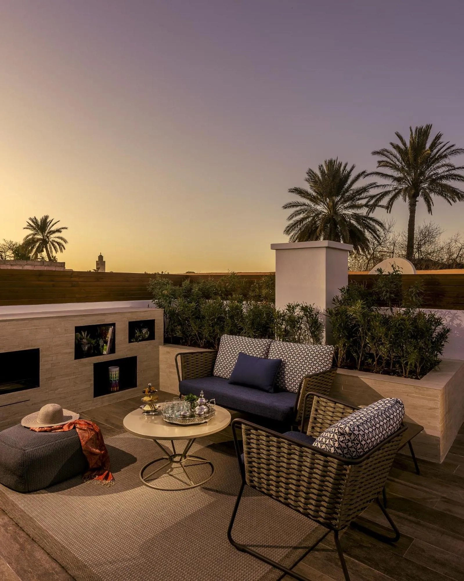 Patio in La Brillante Marrakech