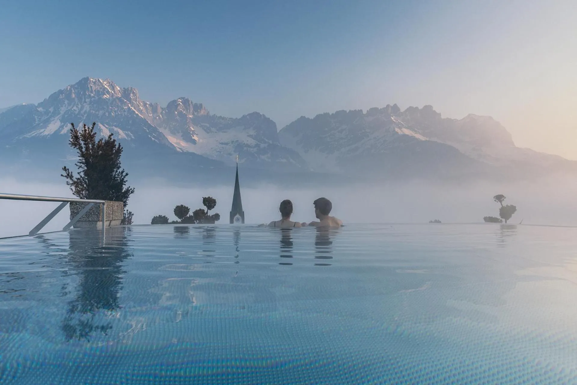 Mountain view in Das Kaiserblick 4 Sterne Superior