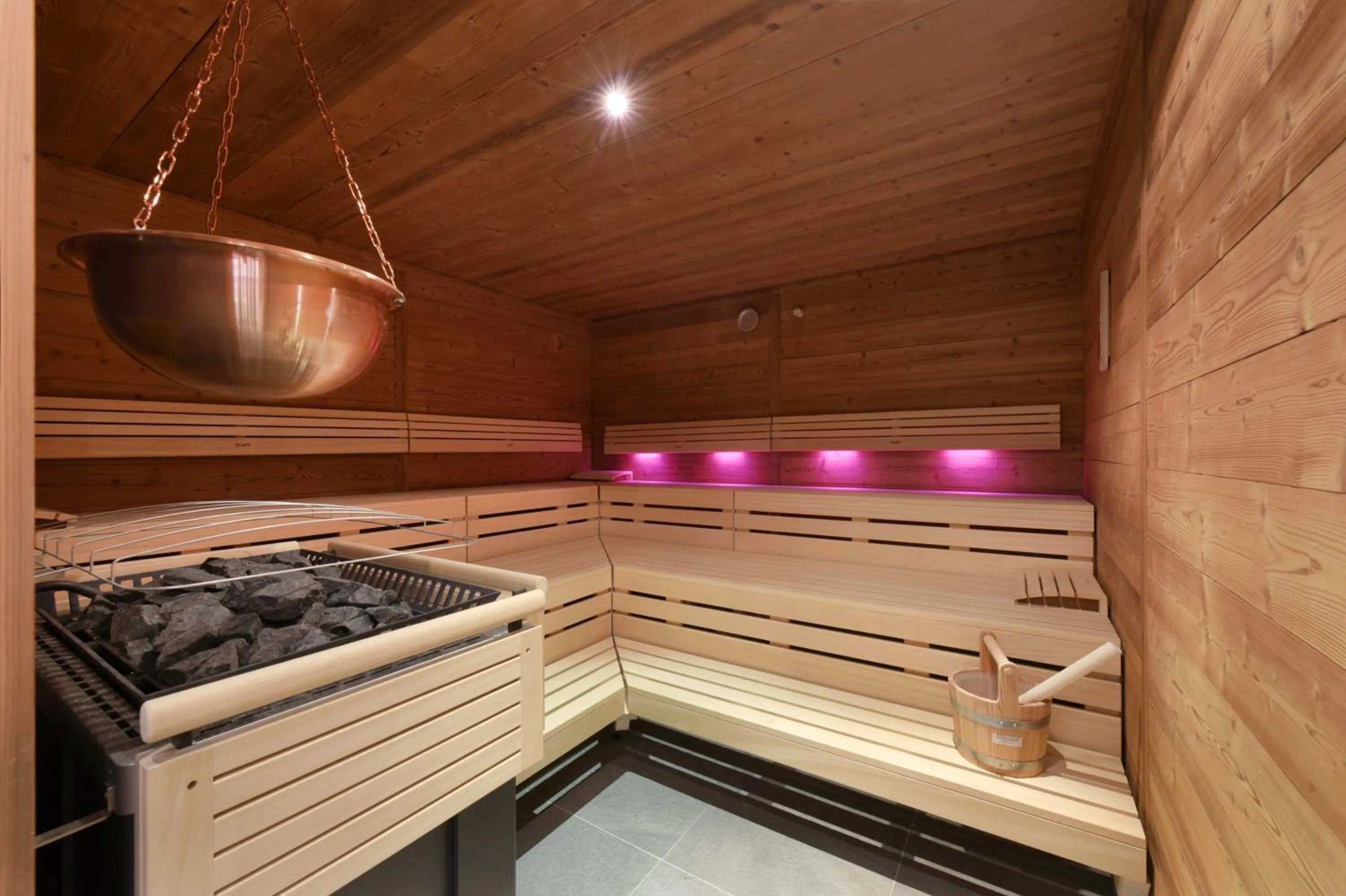Sauna in Venediger Lodge