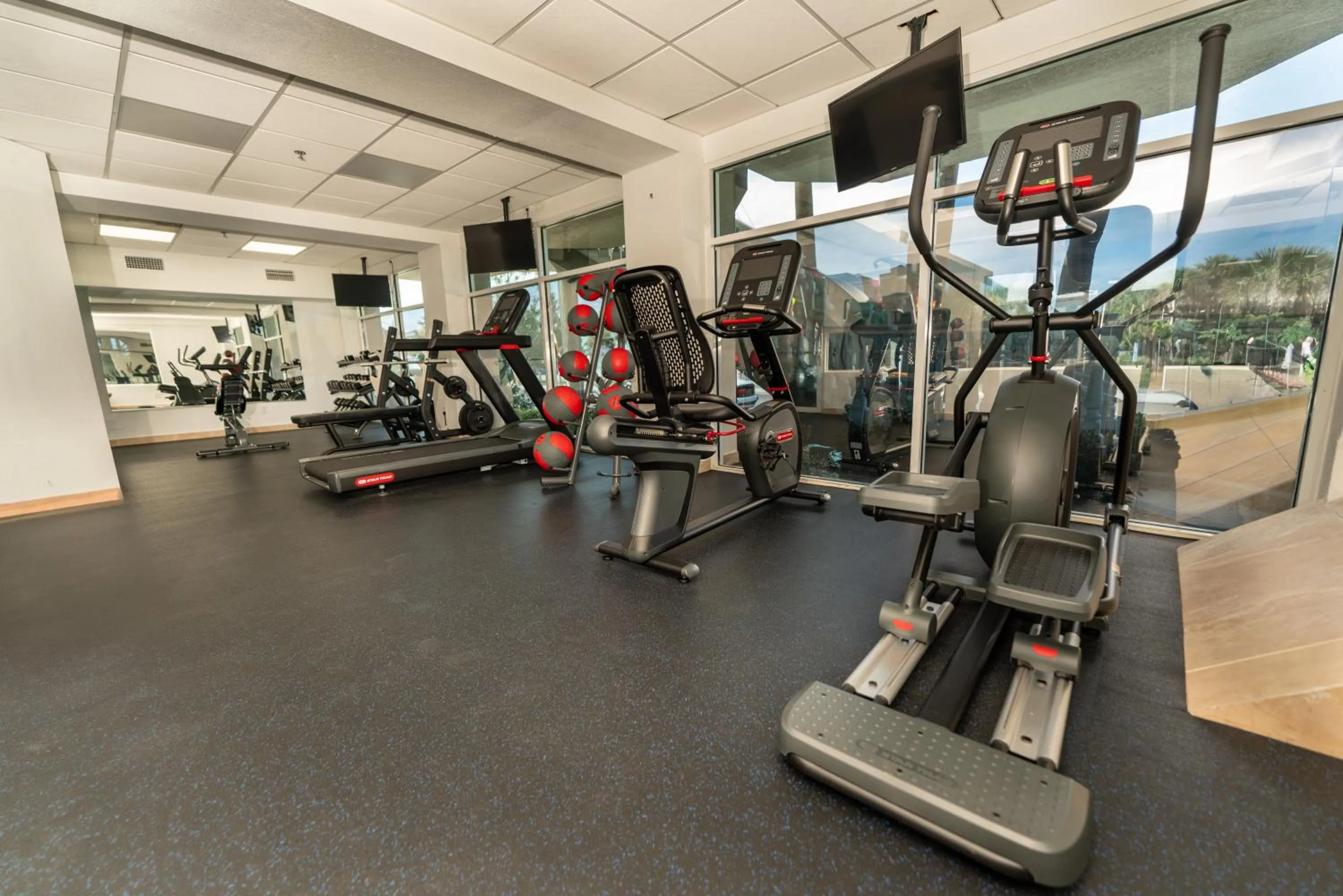 Fitness centre/facilities in Boardwalk Inn and Suites
