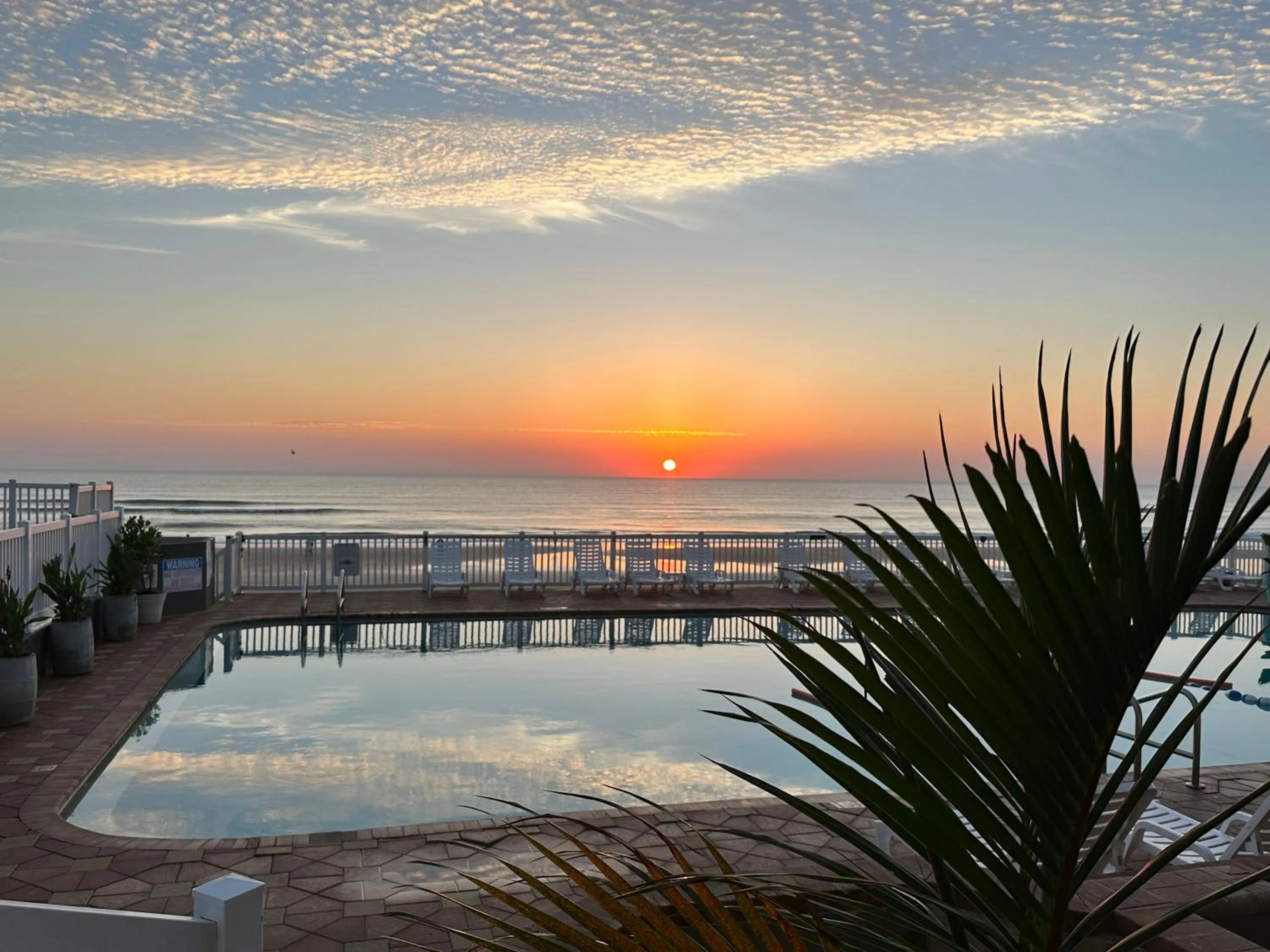 Sunrise in Boardwalk Inn and Suites