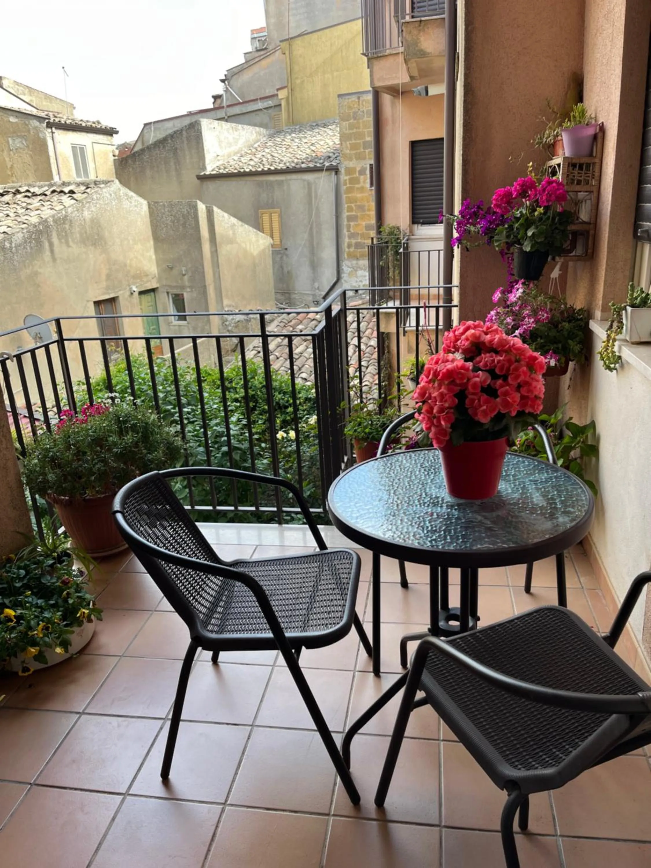 Balcony/Terrace in B&B Fleurs