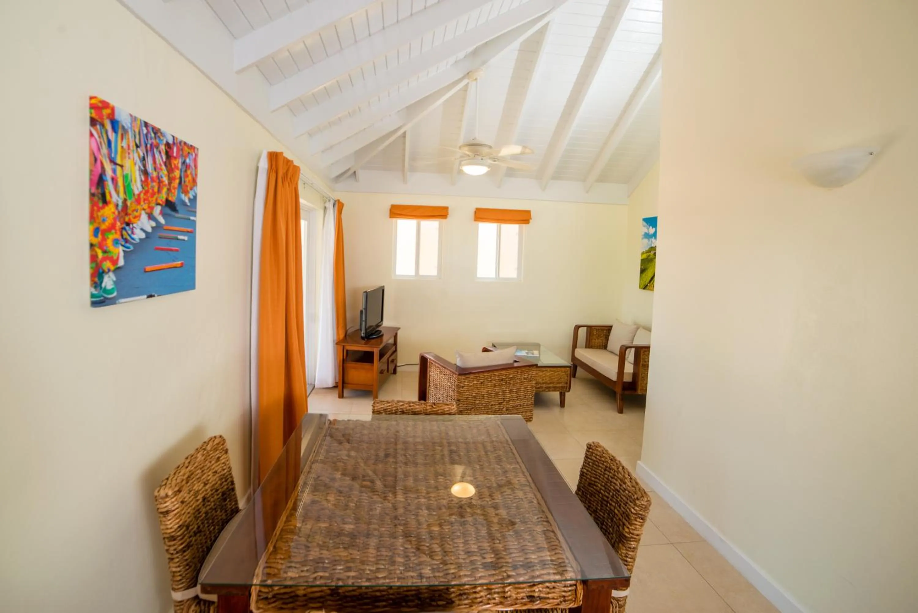 Living room in Sugar Bay Club