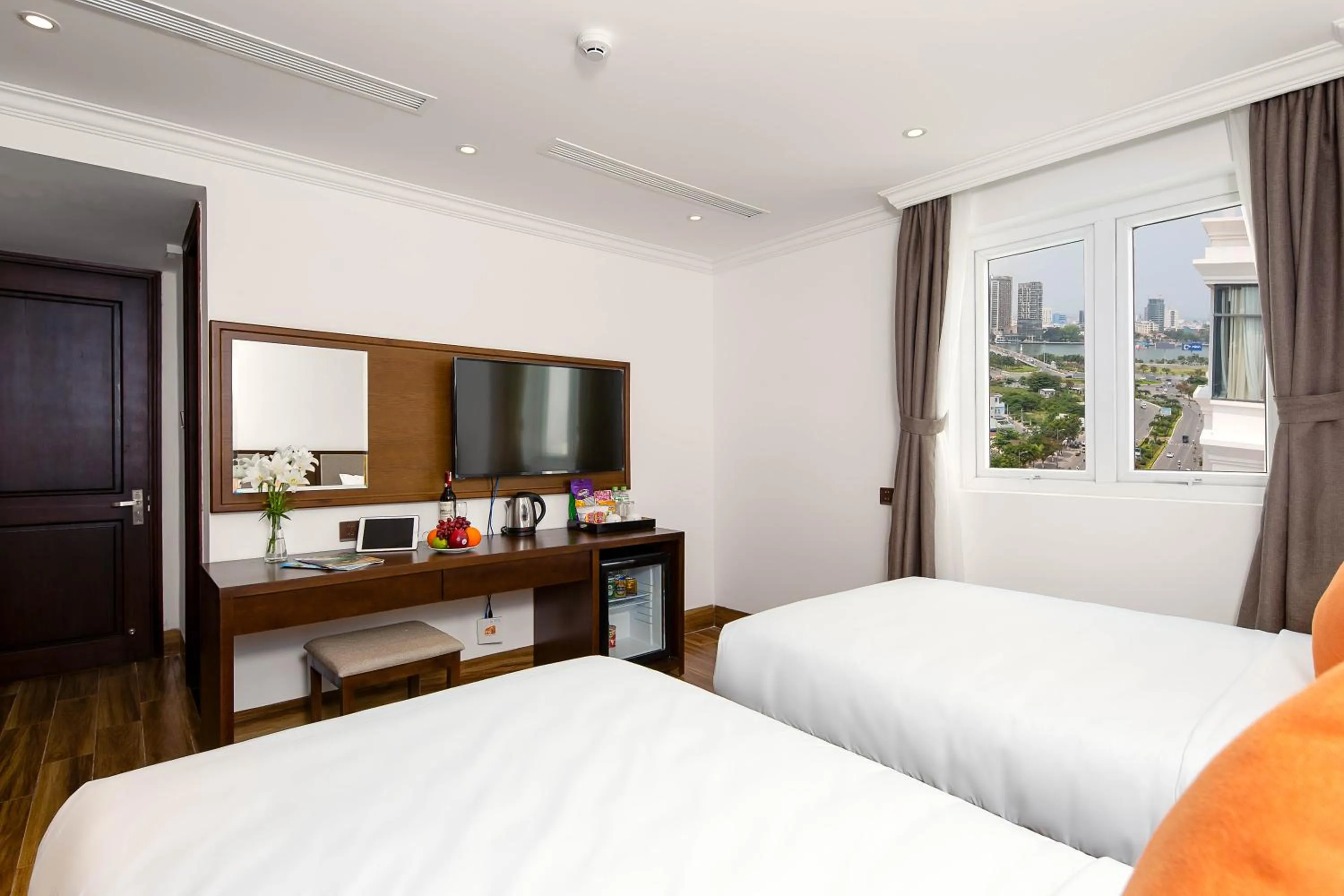 Bed in Roliva Hotel & Apartment Danang