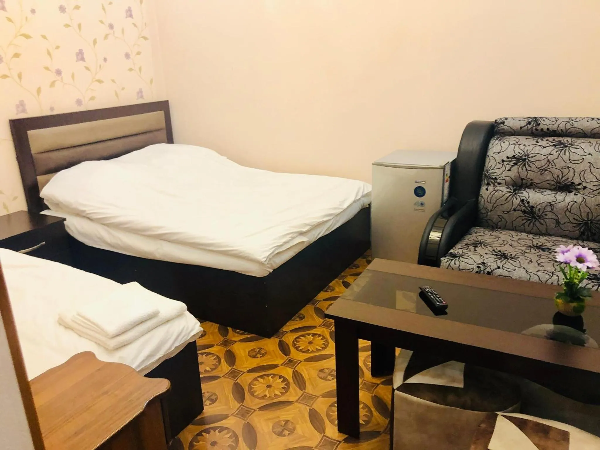 Bed in Har-Mar Hotel