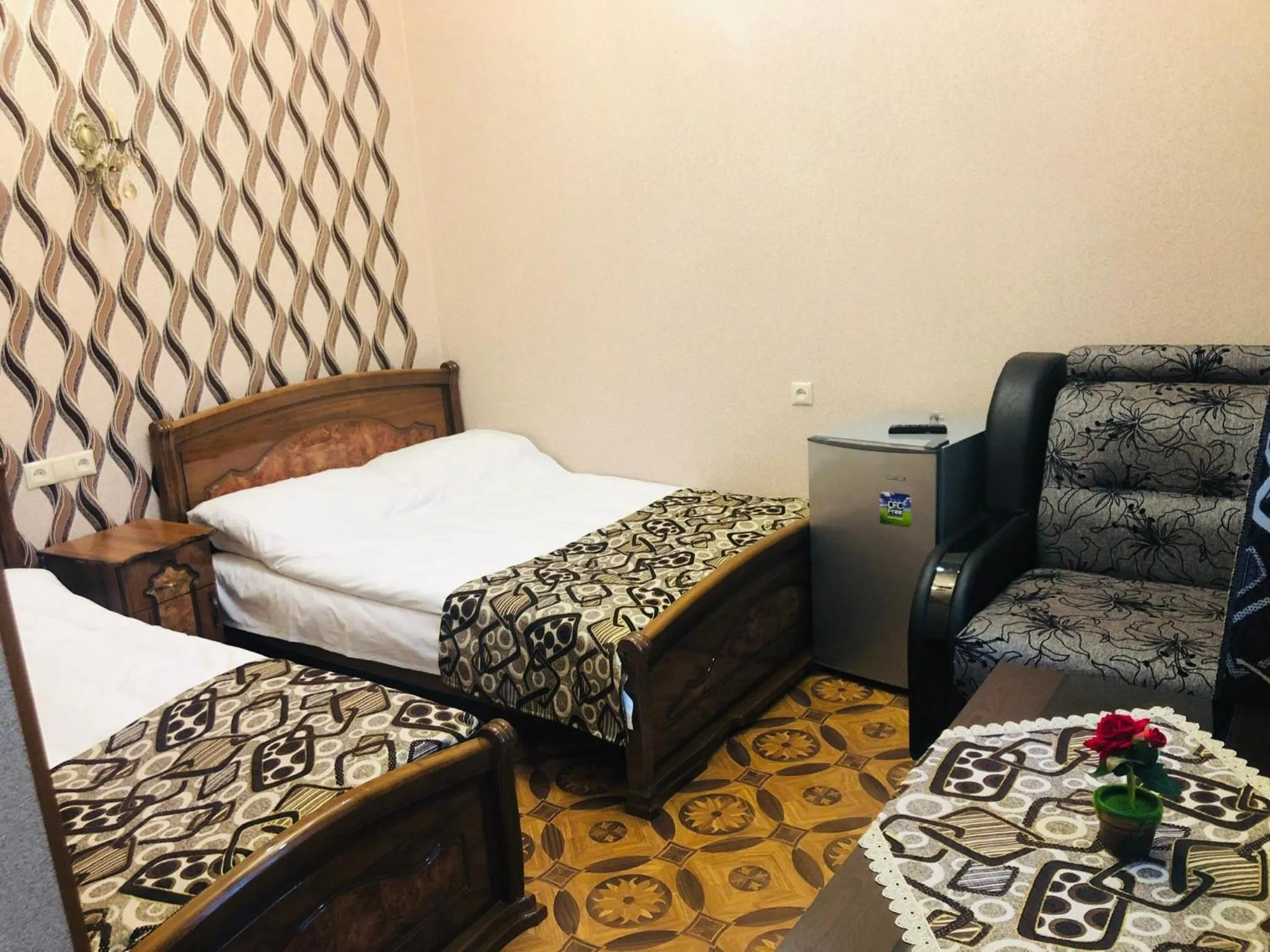 Bed in Har-Mar Hotel