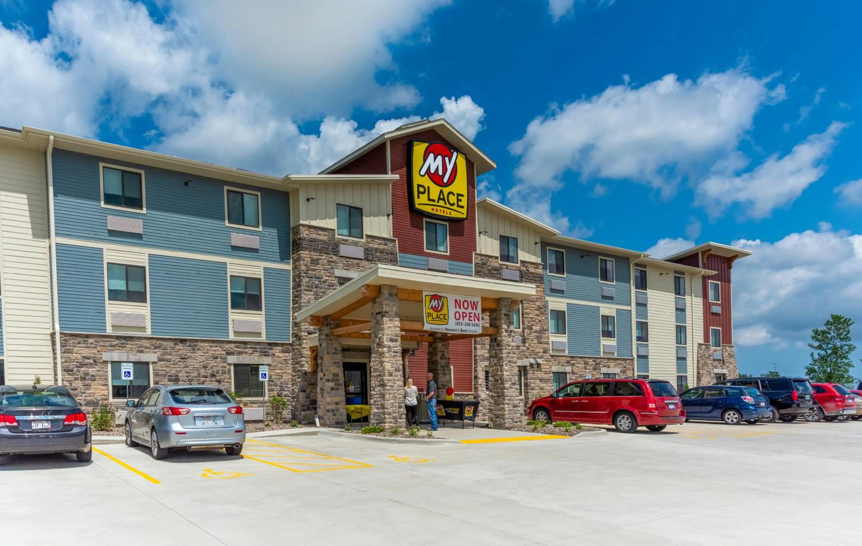 Property building in My Place Hotel-Mount Pleasant, WI