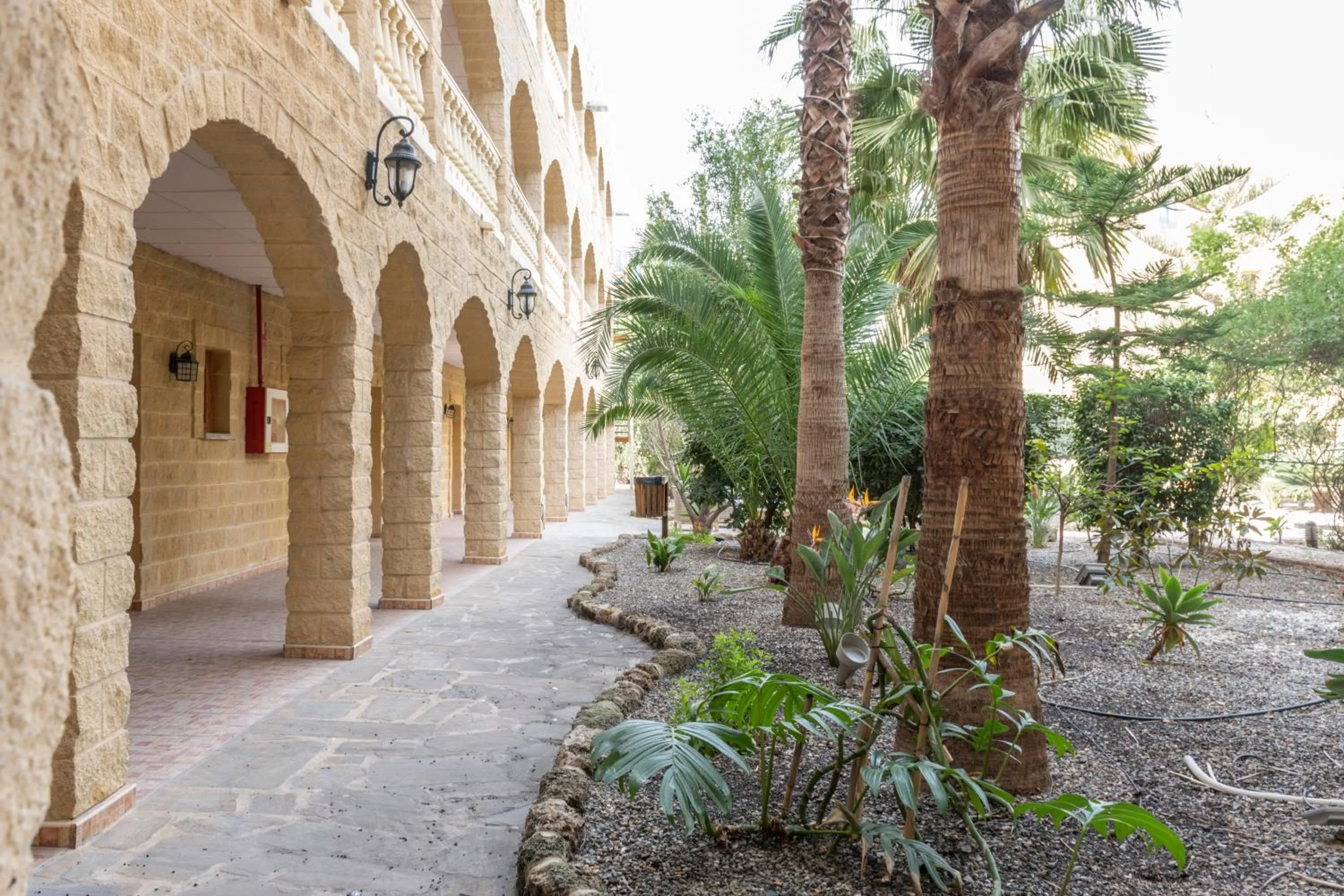 Property building in Hotel Plaza Del Castillo